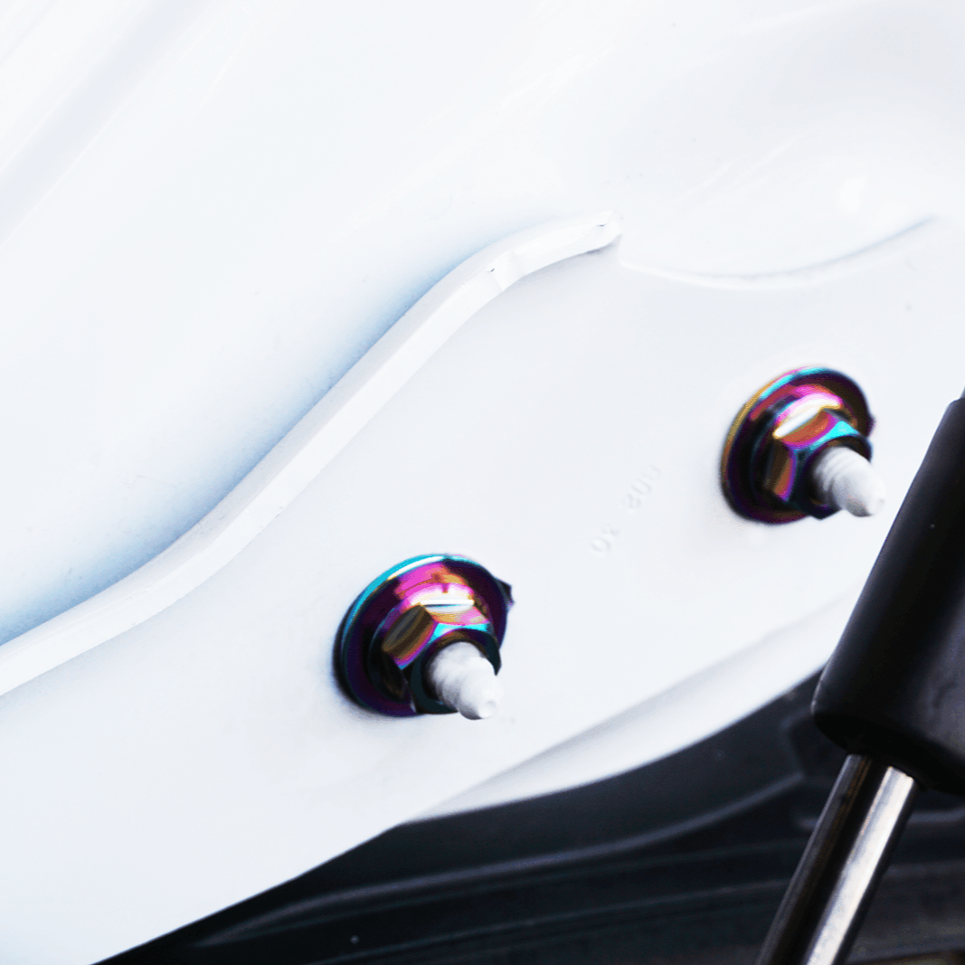 ZSPEC "Stage 2" Dress Up Bolts® Fastener Kit for the Tesla Model Y, Grade-5 Titanium - ZSPEC Design LLC - Hardware Fasteners - Fastener Kit, model 3, model3, stage 2, tesla, Washer Color - zspecdesign.com