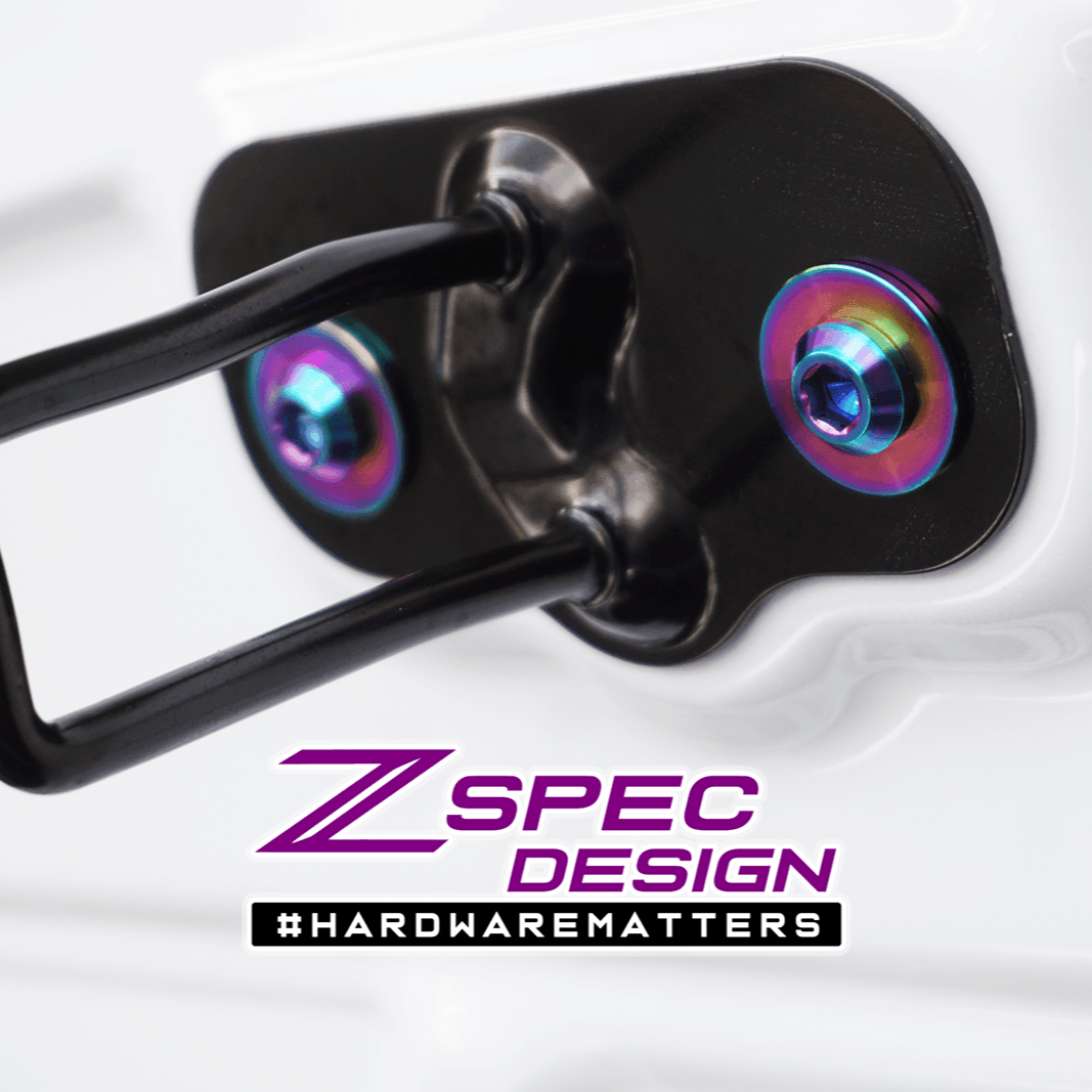 ZSPEC "Stage 2" Dress Up Bolts® Fastener Kit for the Tesla Model Y, Grade-5 Titanium - ZSPEC Design LLC - Hardware Fasteners - Fastener Kit, model 3, model3, stage 2, tesla, Washer Color - zspecdesign.com