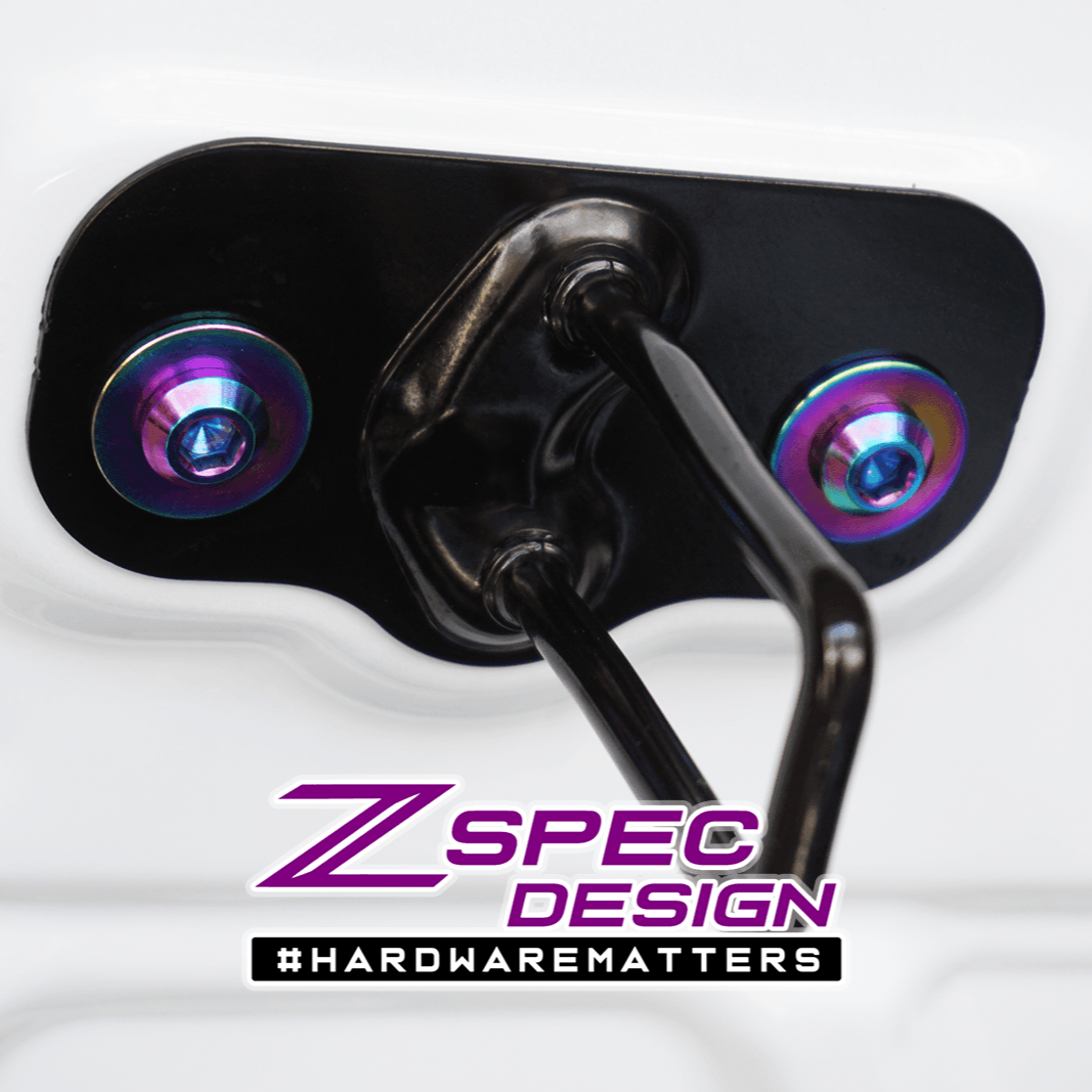 ZSPEC "Stage 2" Dress Up Bolts® Fastener Kit for the Tesla Model Y, Grade-5 Titanium - ZSPEC Design LLC - Hardware Fasteners - Fastener Kit, model 3, model3, stage 2, tesla, Washer Color - zspecdesign.com