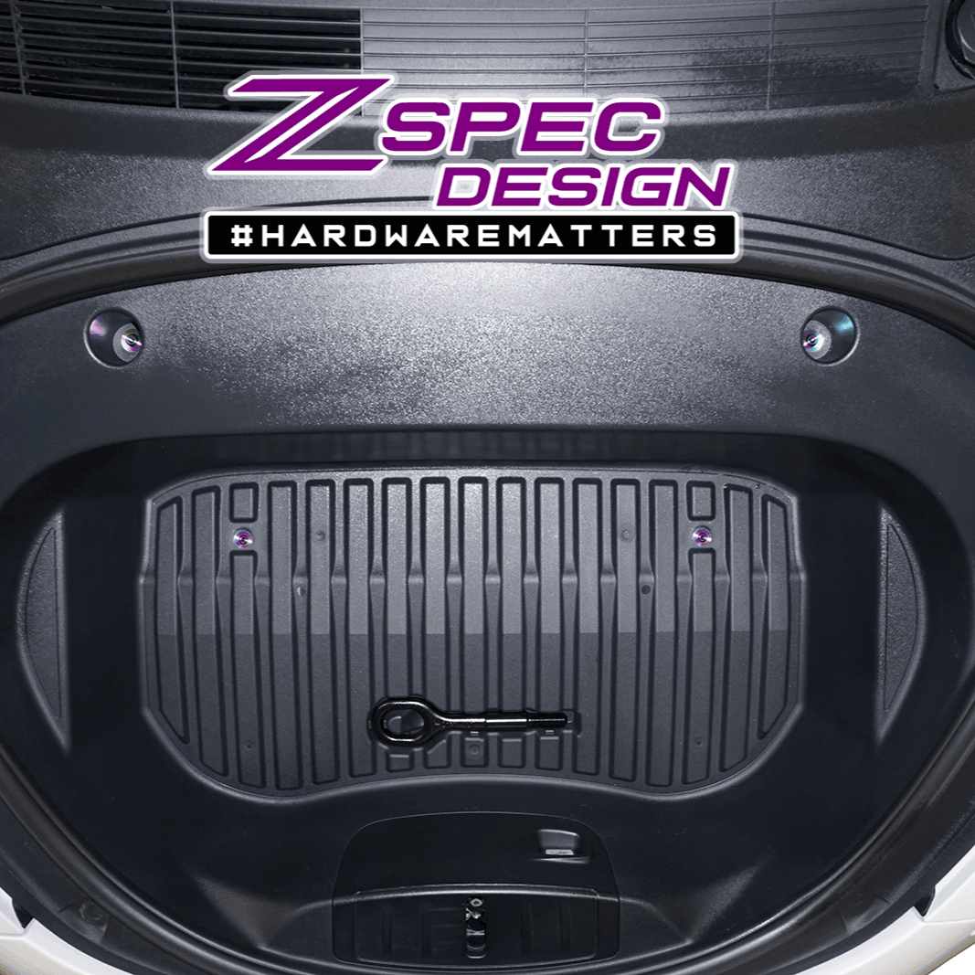 ZSPEC "Stage 2" Dress Up Bolts® Fastener Kit for the Tesla Model Y, Grade-5 Titanium - ZSPEC Design LLC - Hardware Fasteners - Fastener Kit, model 3, model3, stage 2, tesla, Washer Color - zspecdesign.com
