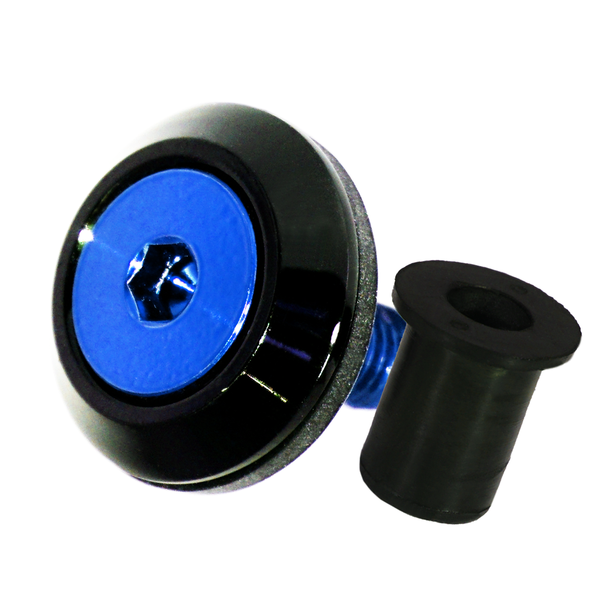 ZSPEC Low-Profile Body Kit Fastener, M5x20mm w/ WELL NUT, Titanium