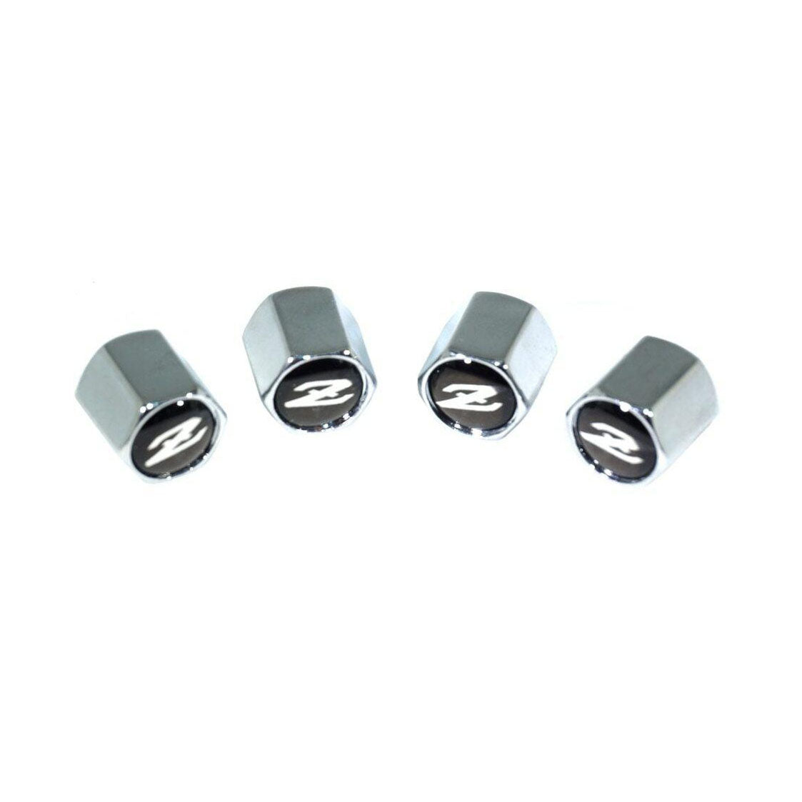 Chrome Valve Stem Tire Caps, Style: Datsun Z - ZSPEC Design LLC - Hardware Fasteners - 240z, 260z, 280z, 280zx, cap, datsun, tire - zspecdesign.com