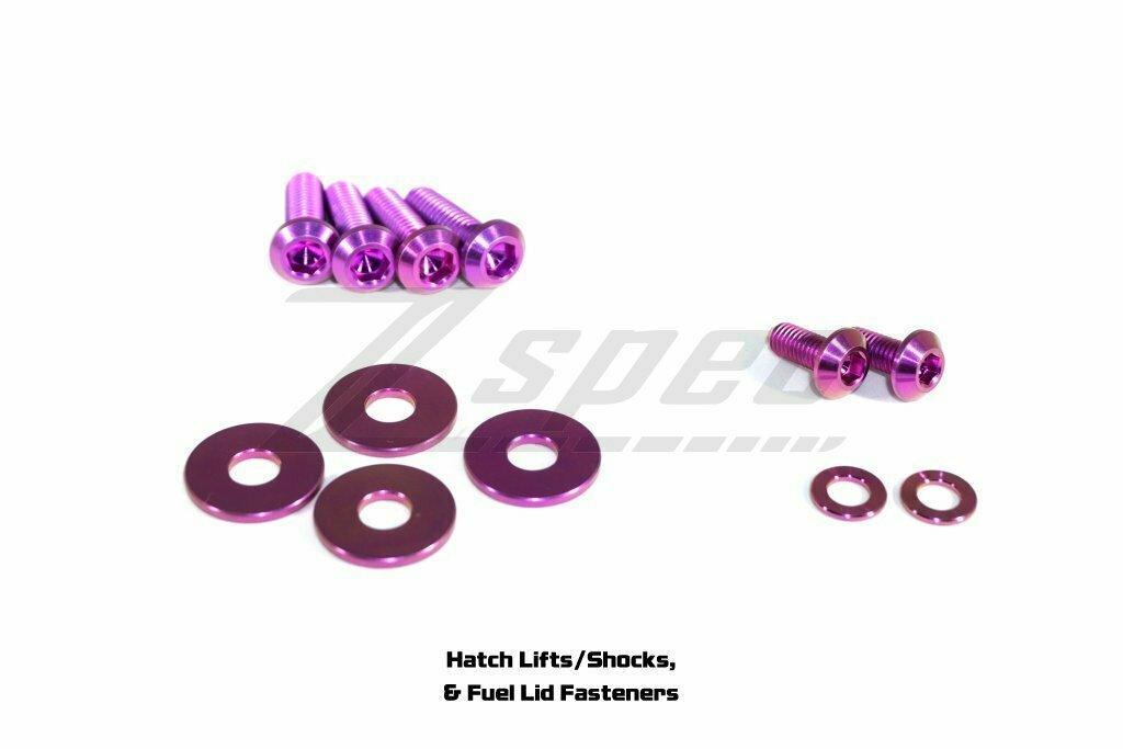 ZSPEC "Stage 3" Dress Up Bolts®/Fastener Kit for '03-'08 Nissan 350z DE & HR, Titanium - ZSPEC Design LLC - Hardware Fasteners - 350z, DE & HR, Fastener Kit, nissan, stage 3, titanium, z33 - zspecdesign.com