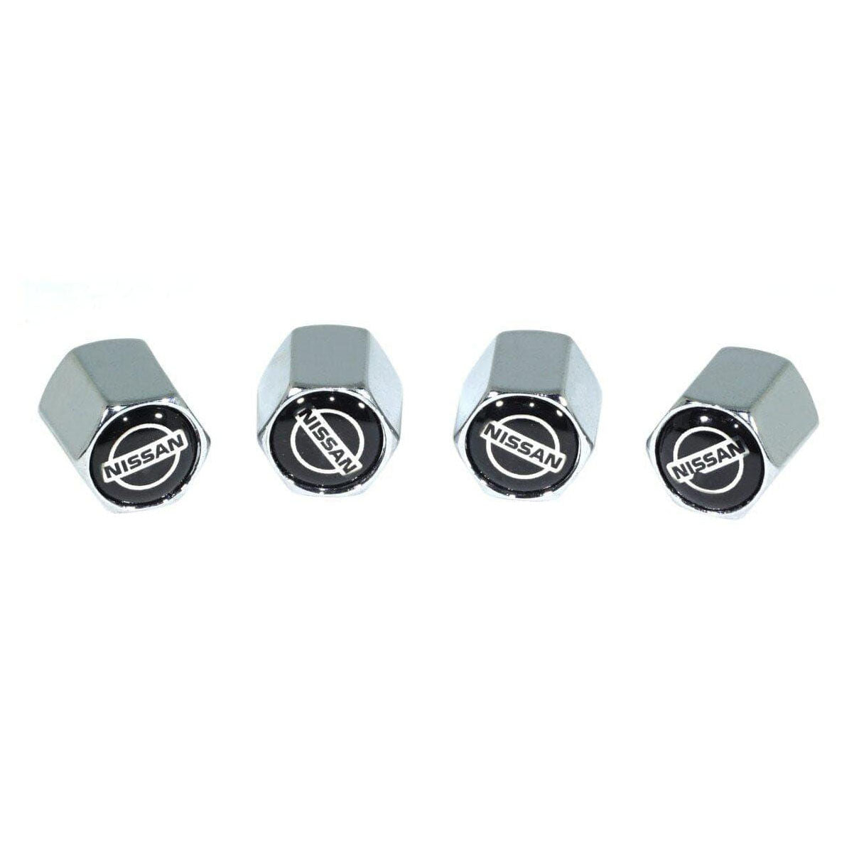 Chrome Valve Stem Tire Caps, Style: Nissan - ZSPEC Design LLC - Hardware Fasteners - cap, nissan, tire - zspecdesign.com