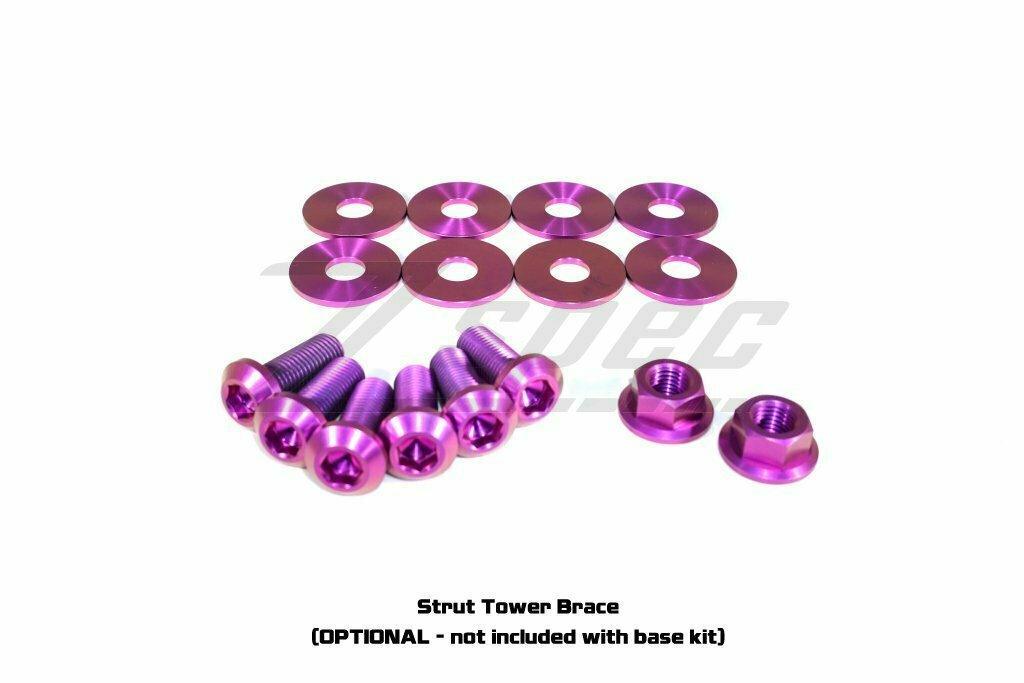 ZSPEC "Stage 3" Dress Up Bolts®/Fastener Kit for '03-'08 Nissan 350z DE & HR, Titanium - ZSPEC Design LLC - Hardware Fasteners - 350z, DE & HR, Fastener Kit, nissan, stage 3, titanium, z33 - zspecdesign.com