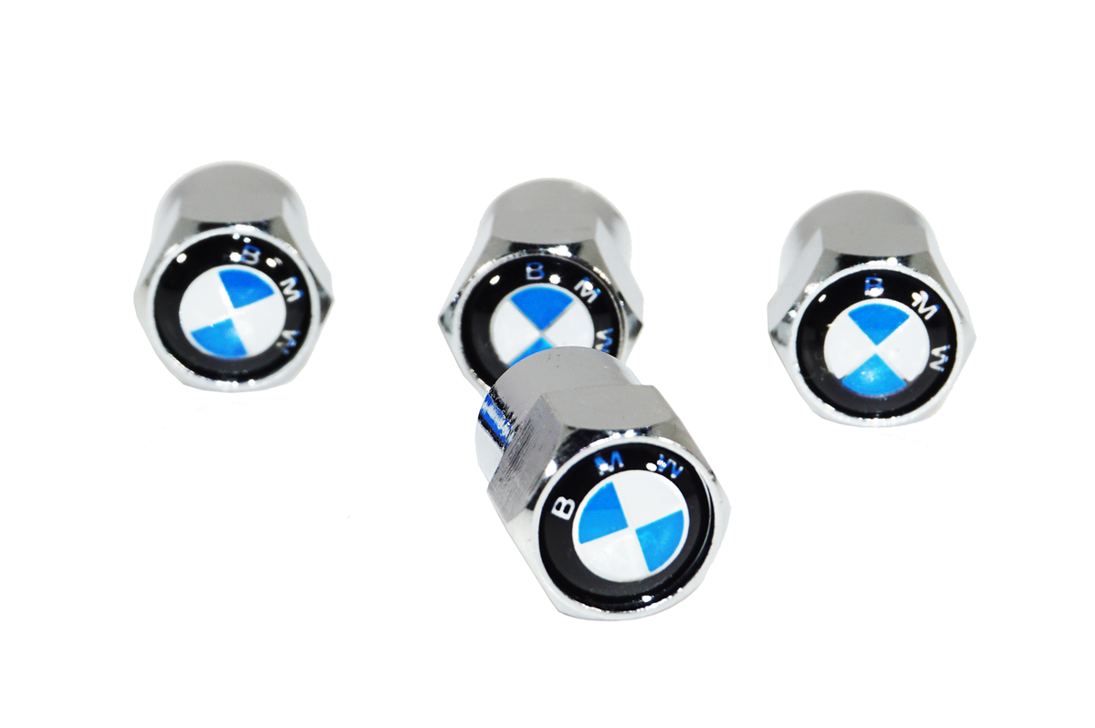 Chrome Valve Stem Tire Caps, Style: BMW  Wheel Rim Exterior Upgrade Performance Accessory Car Show Vehicle Auto RWD Turbo ZSPEC Dress Up Bolts BMW M Competition M2 M3 M4 M5 335i 540i 330i 740i