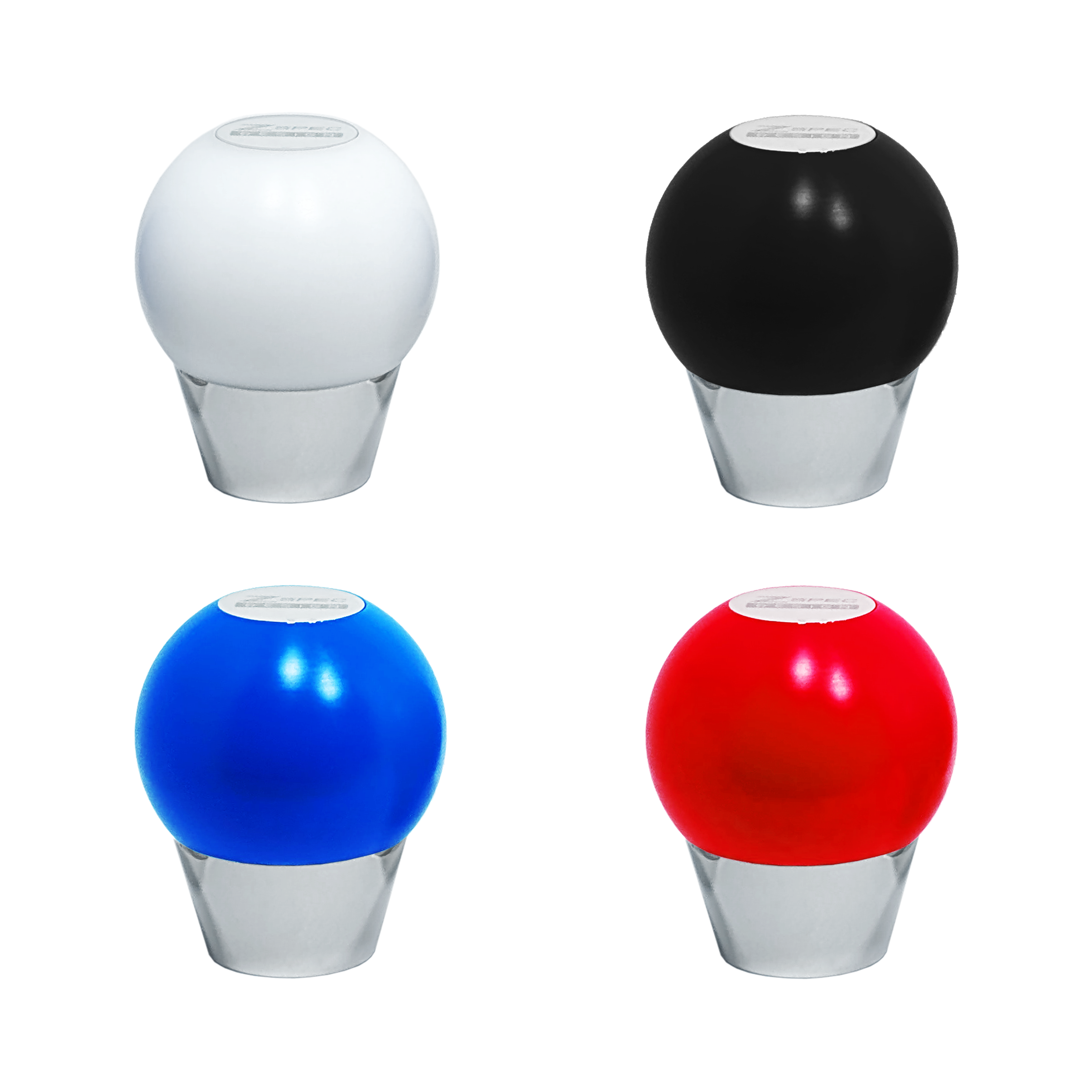 ZSPEC Shift Knob, M10-1.25, Delrin & Stainless, 4-Speed Pattern 240z/260z/280z/Other - ZSPEC Design LLC - Hardware Fasteners - 180sx, 200sx, 240z, 260z, 323, 626, accessory, datsun, EVO, EVO 10, frontier, mazdaspeed, mx3, Nismo, Nissan, patrol, probe, rx-7, rx7, sentra, shift, Shift Knob - zspecdesign.com