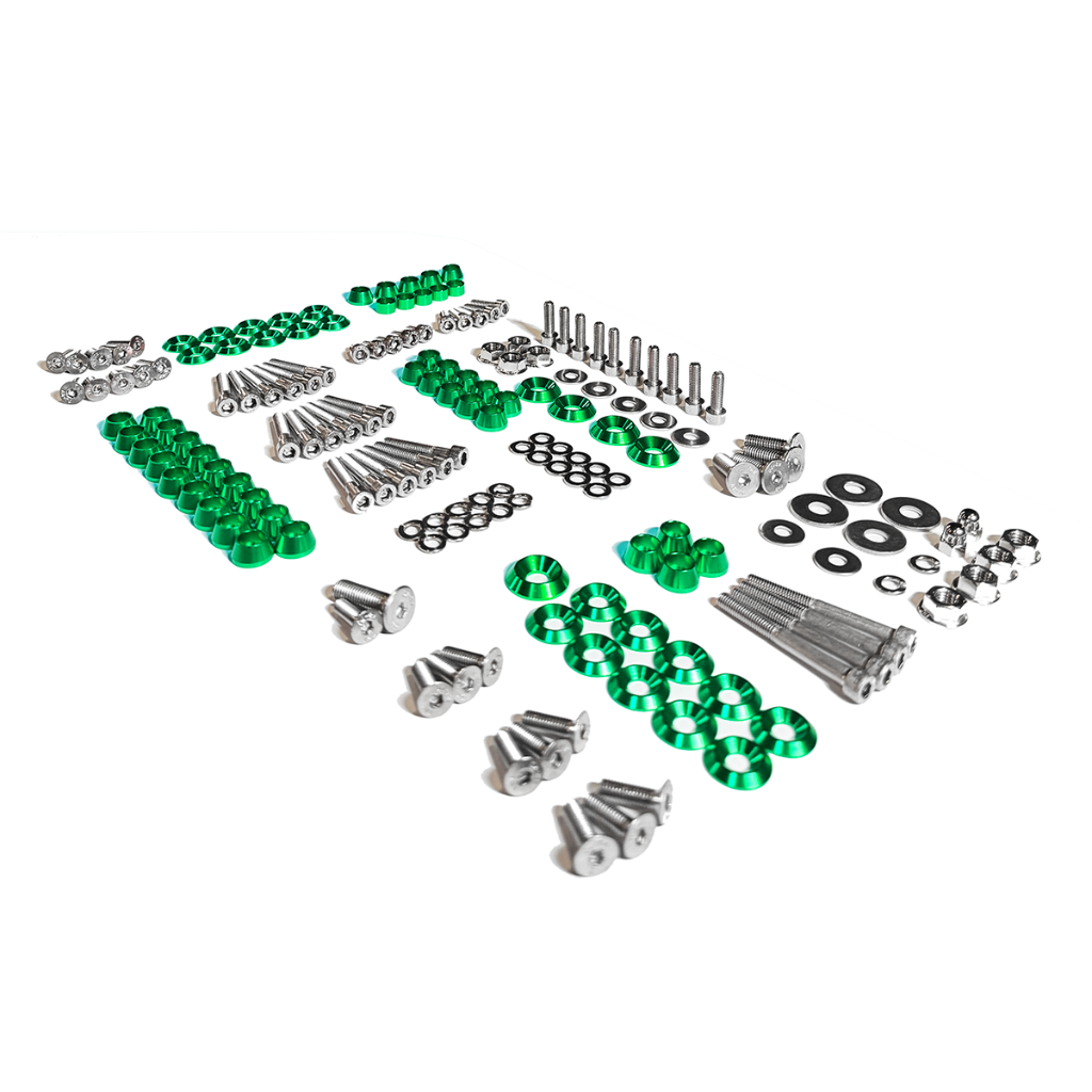 ZSPEC Stage-3 Dress Up Bolts® Fastener Kit for '15-23 Ford Mustang GT 5.0L S550, Stainless & Billet - ZSPEC Design LLC - Hardware Fasteners - Fastener Kit, ford, mustang, s550, stage 3 - zspecdesign.com