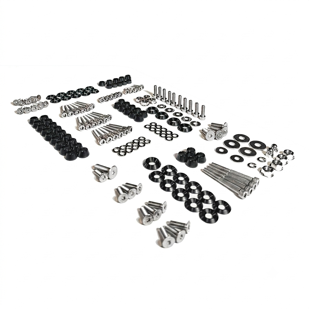 ZSPEC Stage-3 Dress Up Bolts® Fastener Kit for '15-23 Ford Mustang GT 5.0L S550, Stainless & Billet - ZSPEC Design LLC - Hardware Fasteners - Fastener Kit, ford, mustang, s550, stage 3 - zspecdesign.com