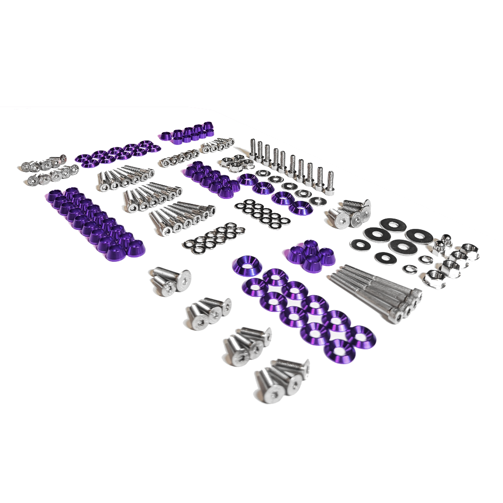 ZSPEC Stage-3 Dress Up Bolts® Fastener Kit for '15-23 Ford Mustang GT 5.0L S550, Stainless & Billet - ZSPEC Design LLC - Hardware Fasteners - Fastener Kit, ford, mustang, s550, stage 3 - zspecdesign.com