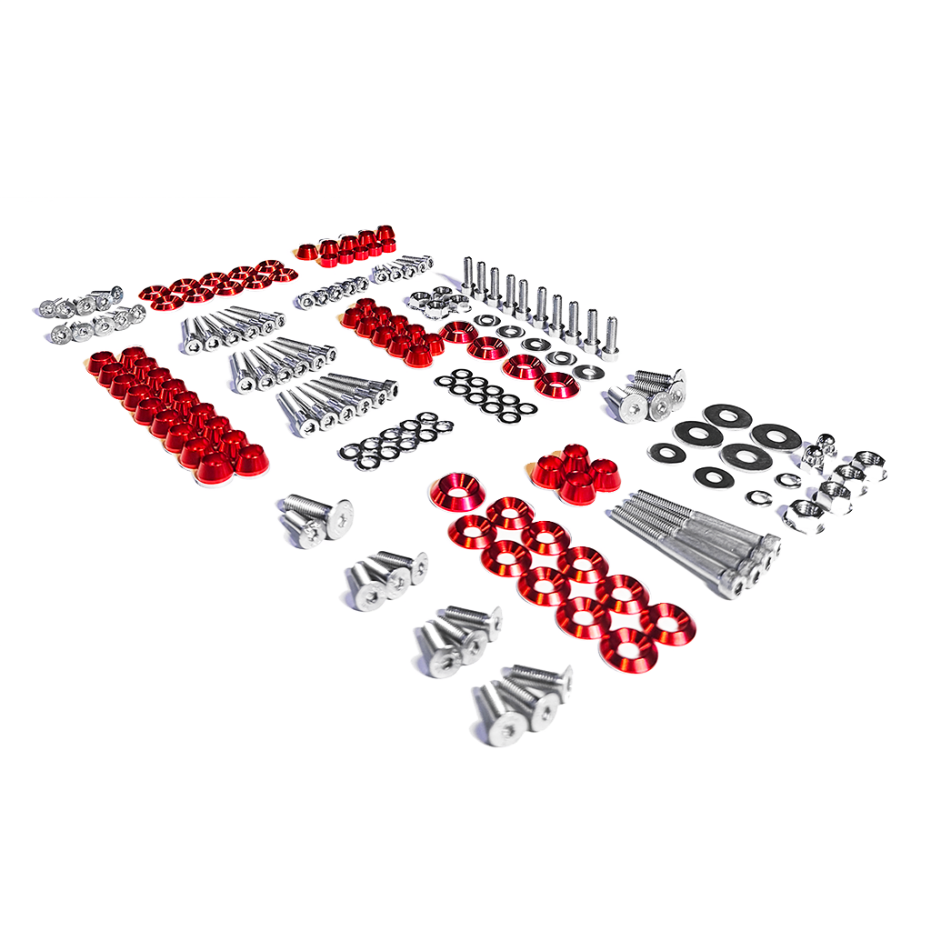 ZSPEC Stage-3 Dress Up Bolts® Fastener Kit for '15-23 Ford Mustang GT 5.0L S550, Stainless & Billet - ZSPEC Design LLC - Hardware Fasteners - Fastener Kit, ford, mustang, s550, stage 3 - zspecdesign.com