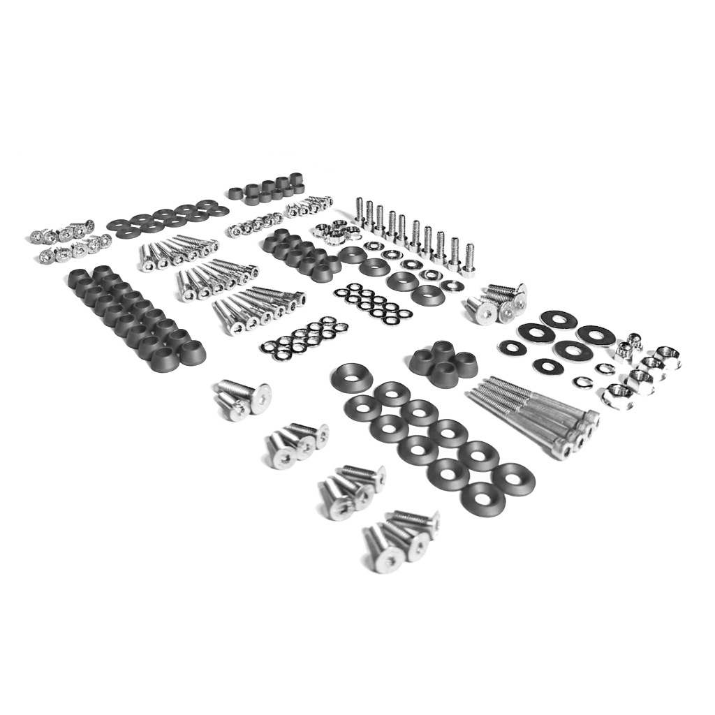 ZSPEC Stage-3 Dress Up Bolts® Fastener Kit for '15-23 Ford Mustang GT 5.0L S550, Stainless & Billet - ZSPEC Design LLC - Hardware Fasteners - Fastener Kit, ford, mustang, s550, stage 3 - zspecdesign.com