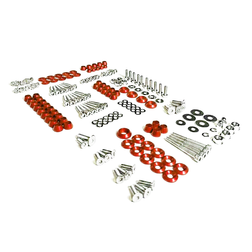 ZSPEC Stage-3 Dress Up Bolts® Fastener Kit for '15-23 Ford Mustang GT 5.0L S550, Stainless & Billet - ZSPEC Design LLC - Hardware Fasteners - Fastener Kit, ford, mustang, s550, stage 3 - zspecdesign.com