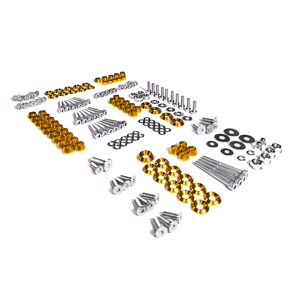 ZSPEC Stage-3 Dress Up Bolts® Fastener Kit for '15-23 Ford Mustang GT 5.0L S550, Stainless & Billet - ZSPEC Design LLC - Hardware Fasteners - Fastener Kit, ford, mustang, s550, stage 3 - zspecdesign.com