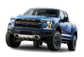 Ford 150 Raptor Vinyl Decal / Sticker, Blue