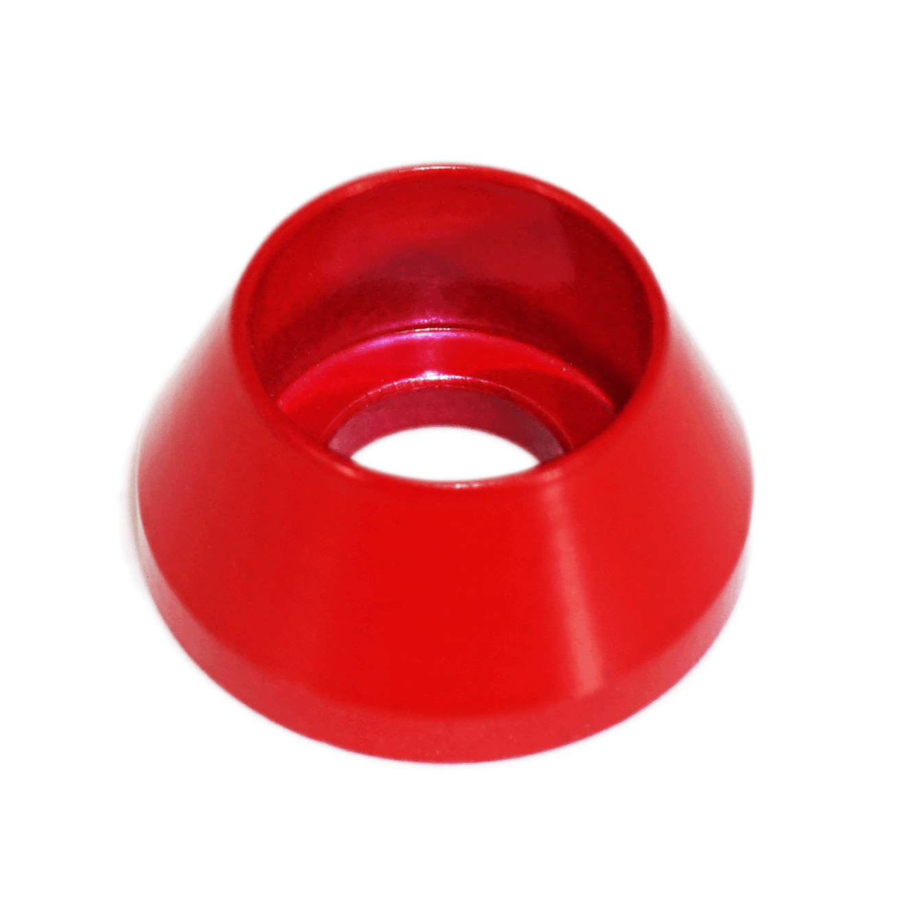 ZSPEC M8 Angled Cup Finish Washers for SHSC Fasteners, Billet Aluminum ZSPEC M8 Angled Cup Finish Washers for SHSC Fasteners, Billet Aluminum