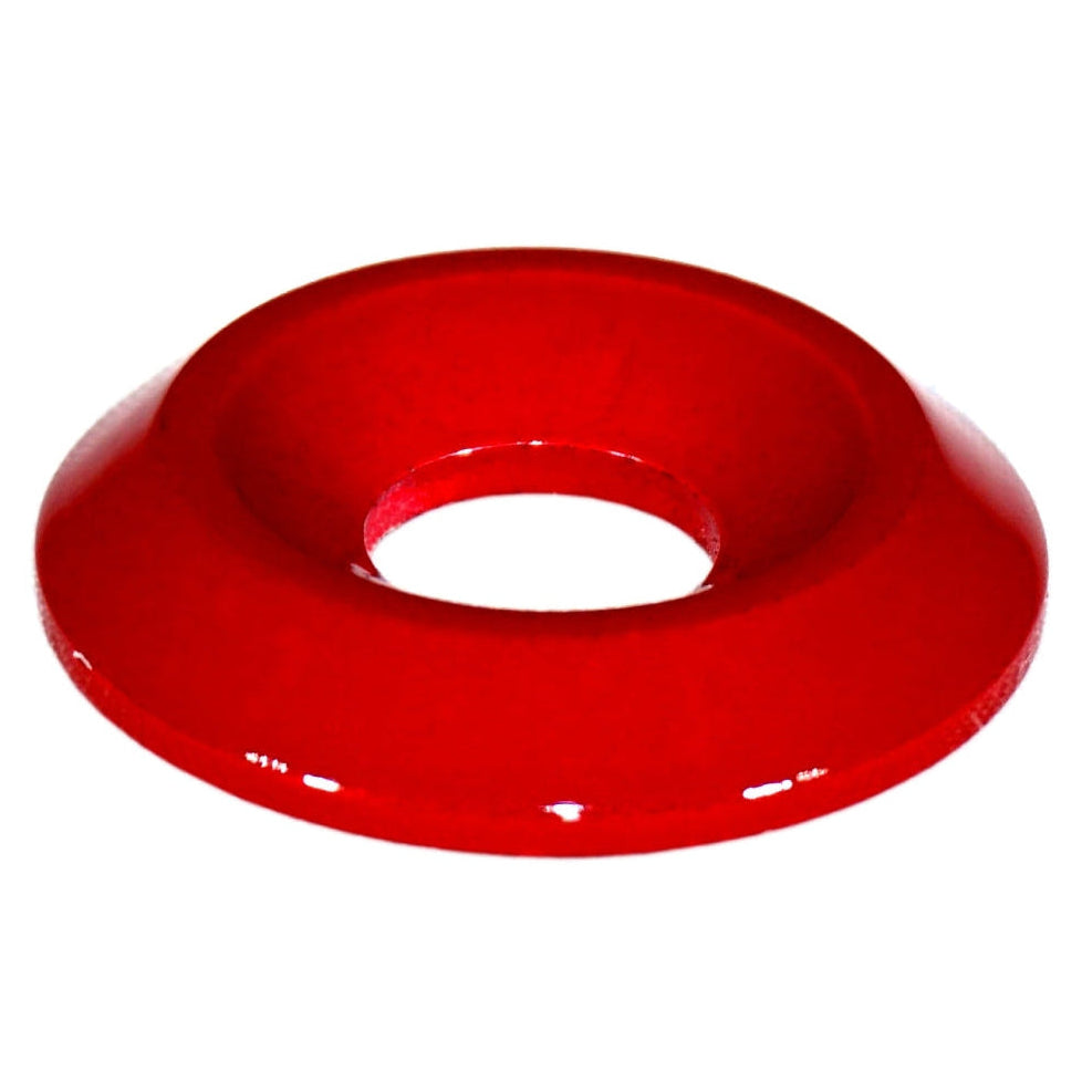 ZSPEC M6 Wide Fender-Finish Dress Up Washers, for M6 FHSC Fasteners, Billet, 10-Pack