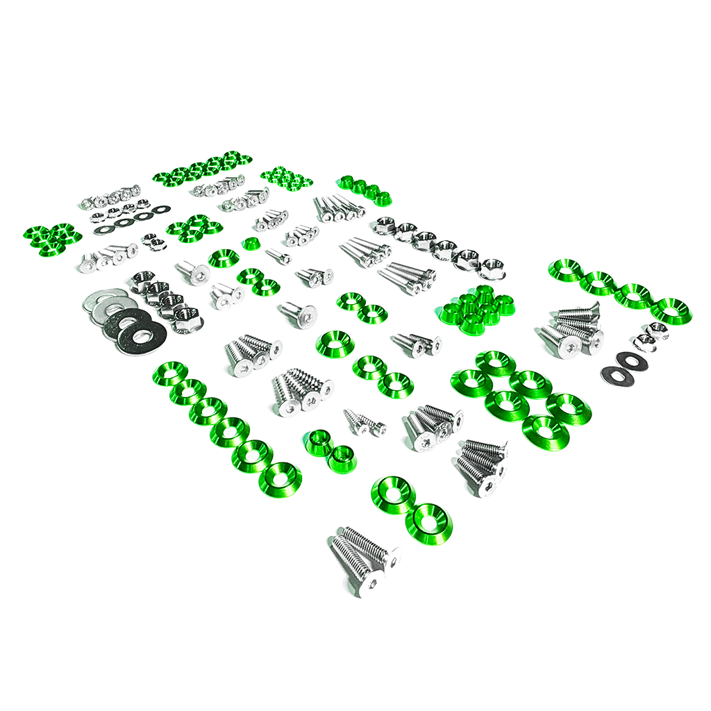 ZSPEC Stage-2 Dress Up Bolts® Fastener Kit for '15-23 Ford Mustang GT500 S550, Stainless & Billet - ZSPEC Design LLC - Hardware Fasteners - Fastener Kit, ford, mustang, s550, stage 2 - zspecdesign.com