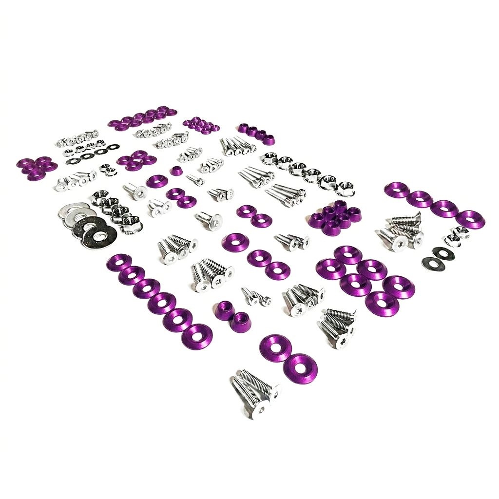 ZSPEC Stage-2 Dress Up Bolts® Fastener Kit for '15-23 Ford Mustang GT500 S550, Stainless & Billet - ZSPEC Design LLC - Hardware Fasteners - Fastener Kit, ford, mustang, s550, stage 2 - zspecdesign.com