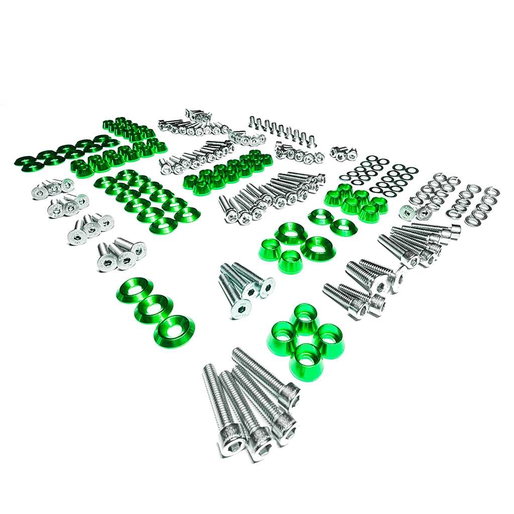 ZSPEC "Stage 3" Dress Up Bolts® Fastener Kit for '05-14 Ford Mustang V6 S197, Stainless & Billet - ZSPEC Design LLC - Hardware Fasteners - Fastener Kit, ford, mustang, s197, stage 3, v6 - zspecdesign.com