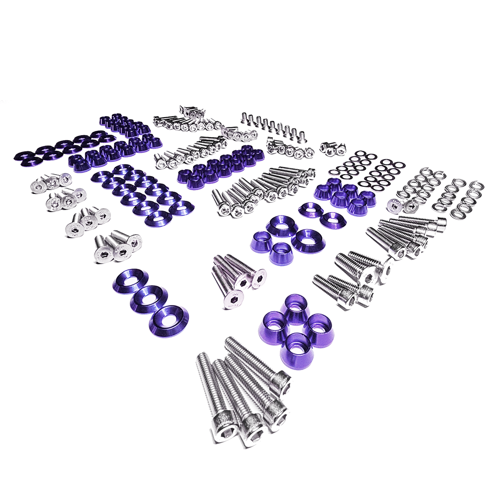 ZSPEC "Stage 3" Dress Up Bolts® Fastener Kit for '05-14 Ford Mustang V6 S197, Stainless & Billet - ZSPEC Design LLC - Hardware Fasteners - Fastener Kit, ford, mustang, s197, stage 3, v6 - zspecdesign.com