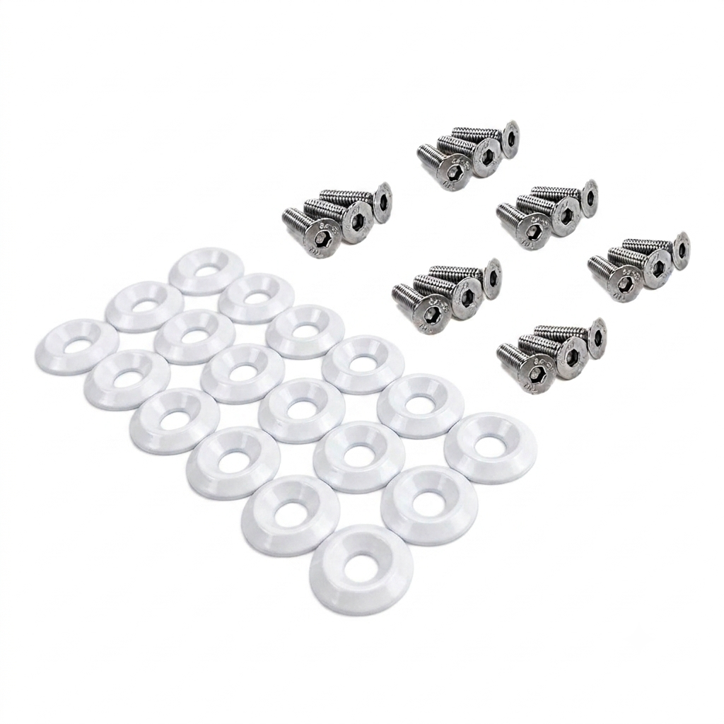 ZSPEC Fenders-Rad-Brackets-Hood-Prop-Headlights Fasteners for '05-14 S197 Ford Mustang, Stainless & Billet - ZSPEC Design LLC - Hardware Fasteners - Fastener Kit, ford, mustang, s197 - zspecdesign.com