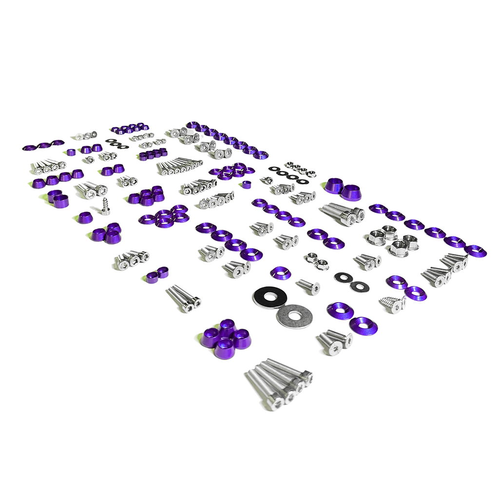 ZSPEC Stage-2 Dress Up Bolts® Fastener Kit for Ford Mustang SN95 V8, Stainless & Billet - ZSPEC Design LLC - Hardware Fasteners - Fastener Kit, ford, mustang, sn95, stage 2 - zspecdesign.com