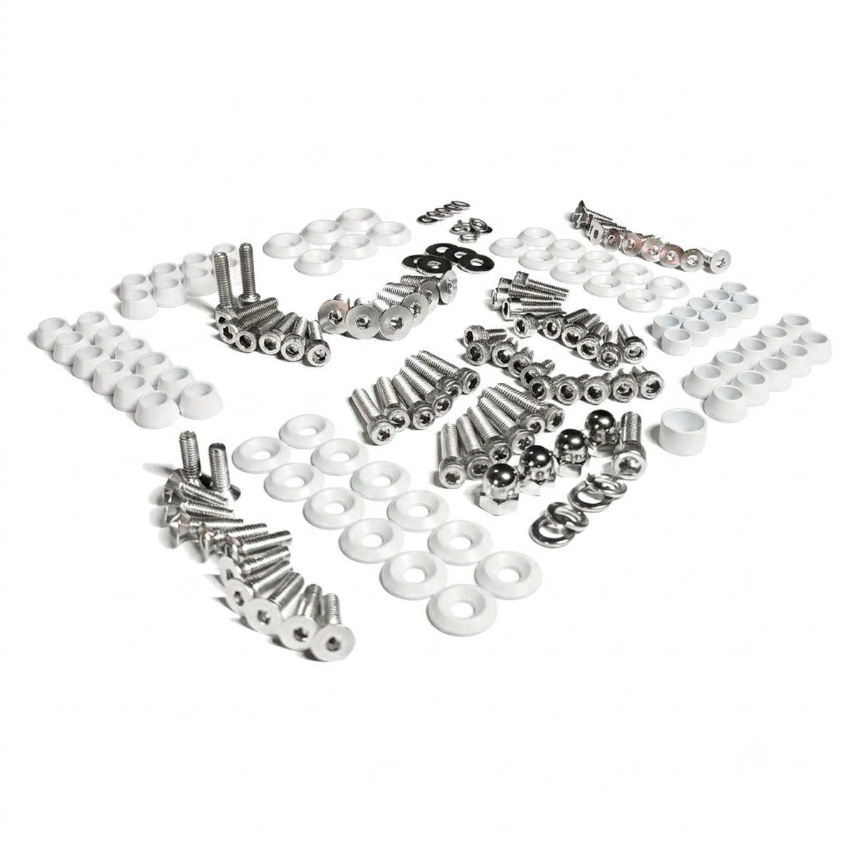 ZSPEC "Stage 2" Dress Up Bolts® Fastener Kit for '87-93 Ford Mustang V8 Fox-Body, Stainless & Billet - ZSPEC Design LLC - Hardware Fasteners - Fastener Kit, ford, fox, mustang, stage 2, v8 - zspecdesign.com