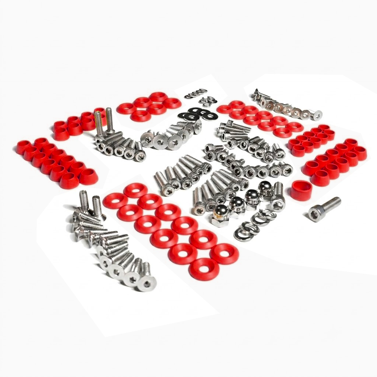 ZSPEC "Stage 2" Dress Up Bolts® Fastener Kit for '87-93 Ford Mustang V8 Fox-Body, Stainless & Billet - ZSPEC Design LLC - Hardware Fasteners - Fastener Kit, ford, fox, mustang, stage 2, v8 - zspecdesign.com