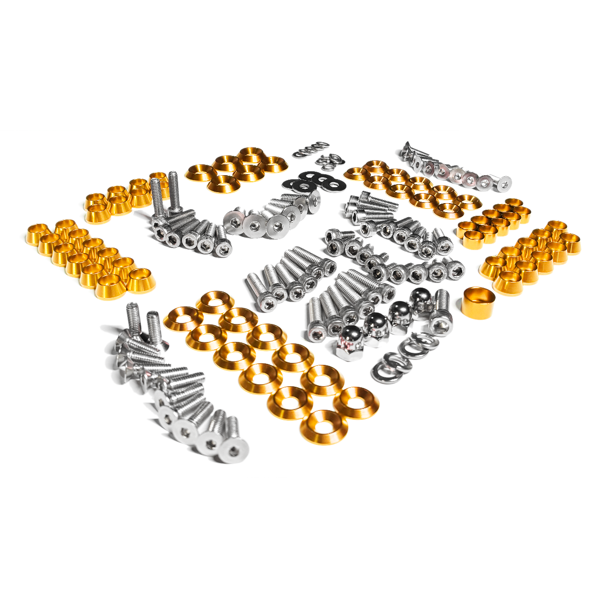ZSPEC "Stage 2" Dress Up Bolts® Fastener Kit for '87-93 Ford Mustang V8 Fox-Body, Stainless & Billet - ZSPEC Design LLC - Hardware Fasteners - Fastener Kit, ford, fox, mustang, stage 2, v8 - zspecdesign.com