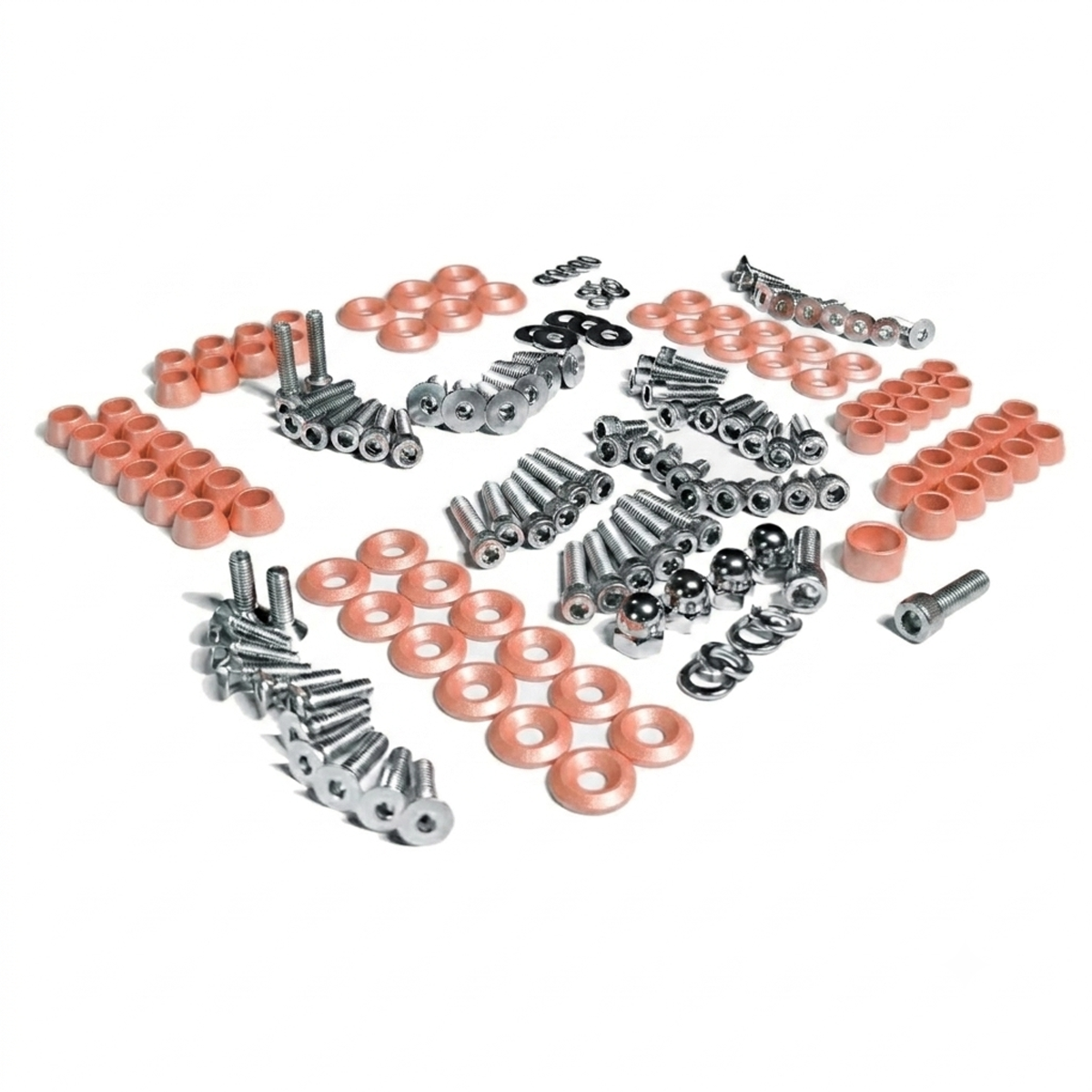 ZSPEC "Stage 2" Dress Up Bolts® Fastener Kit for '87-93 Ford Mustang V8 Fox-Body, Stainless & Billet - ZSPEC Design LLC - Hardware Fasteners - Fastener Kit, ford, fox, mustang, stage 2, v8 - zspecdesign.com