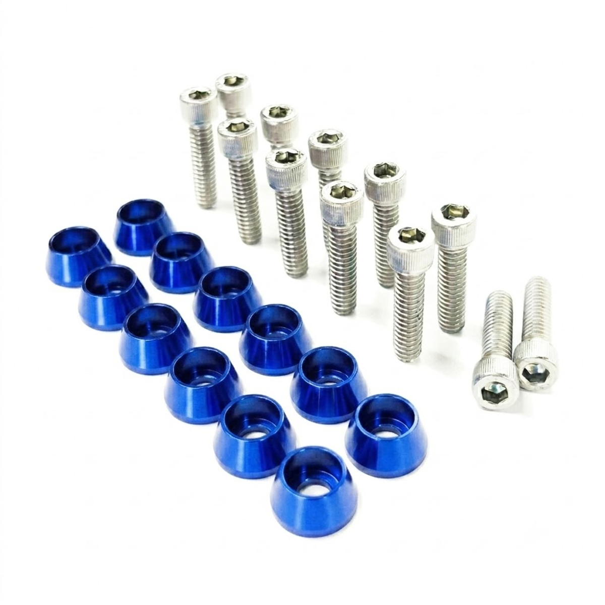 ZSPEC Valve Covers Fastener Kit for '87-93 Ford Mustang V8 Fox-Body, Stainless & Billet - ZSPEC Design LLC - Hardware Fasteners - Fastener Kit, ford, fox, mustang, v8 - zspecdesign.com