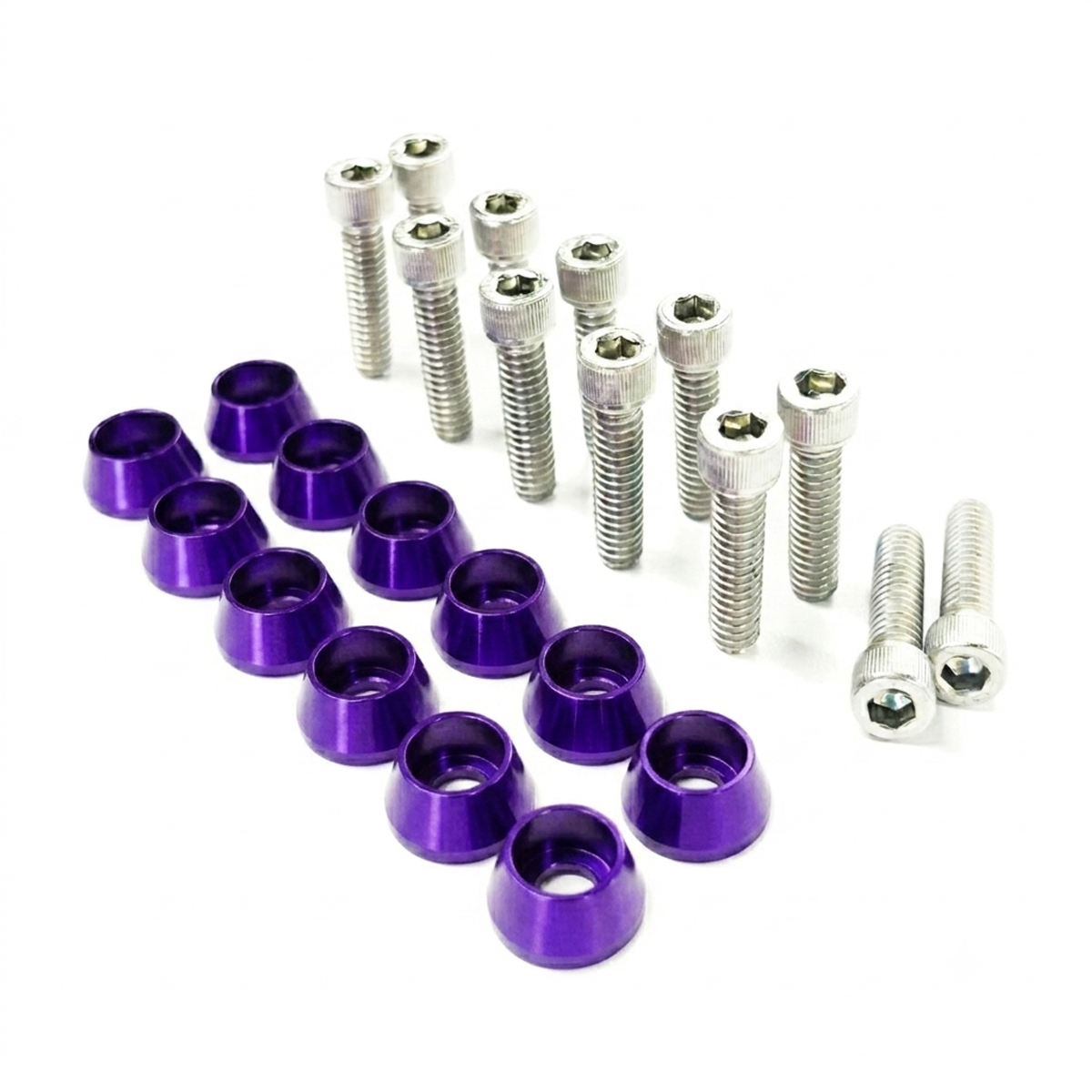 ZSPEC Valve Covers Fastener Kit for '87-93 Ford Mustang V8 Fox-Body, Stainless & Billet - ZSPEC Design LLC - Hardware Fasteners - Fastener Kit, ford, fox, mustang, v8 - zspecdesign.com