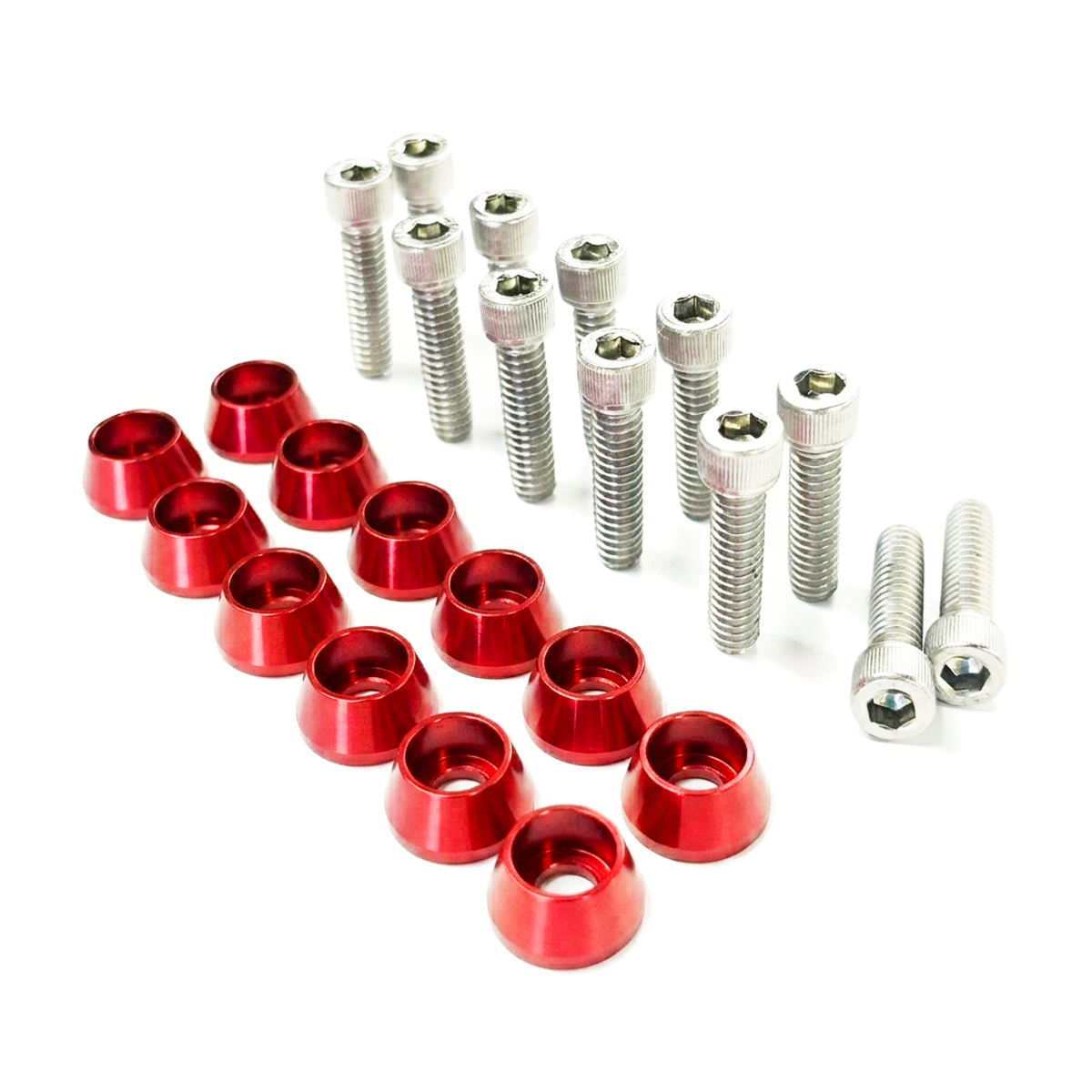 ZSPEC Valve Covers Fastener Kit for '87-93 Ford Mustang V8 Fox-Body, Stainless & Billet - ZSPEC Design LLC - Hardware Fasteners - Fastener Kit, ford, fox, mustang, v8 - zspecdesign.com