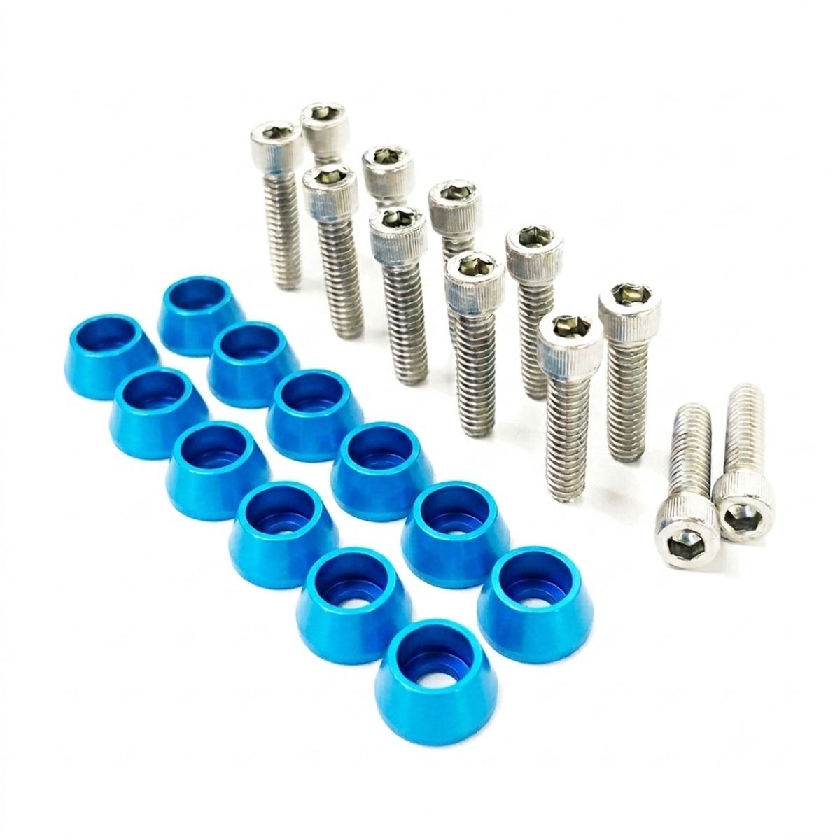 ZSPEC Valve Covers Fastener Kit for '87-93 Ford Mustang V8 Fox-Body, Stainless & Billet - ZSPEC Design LLC - Hardware Fasteners - Fastener Kit, ford, fox, mustang, v8 - zspecdesign.com