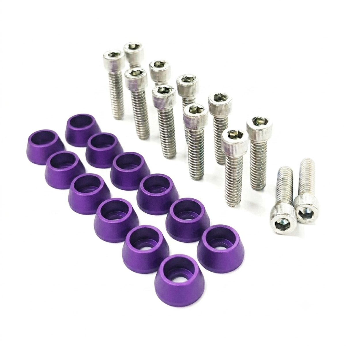ZSPEC Valve Covers Fastener Kit for '87-93 Ford Mustang V8 Fox-Body, Stainless & Billet - ZSPEC Design LLC - Hardware Fasteners - Fastener Kit, ford, fox, mustang, v8 - zspecdesign.com