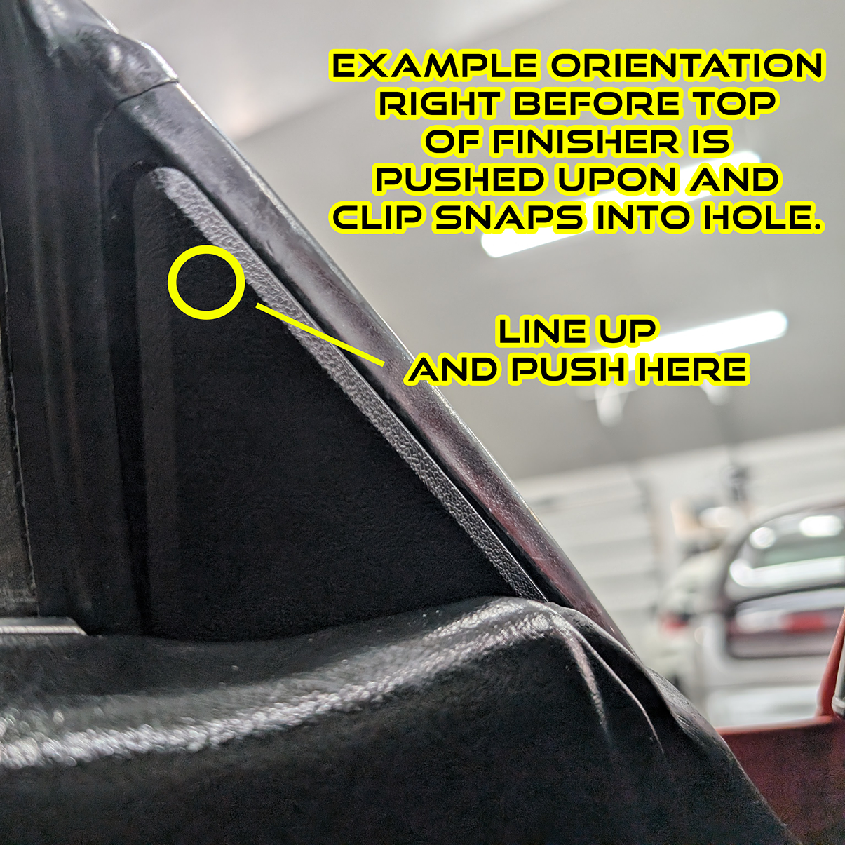 Nissan Z31 300zx Door Side-Mirror Triangles Interior Trim Covers