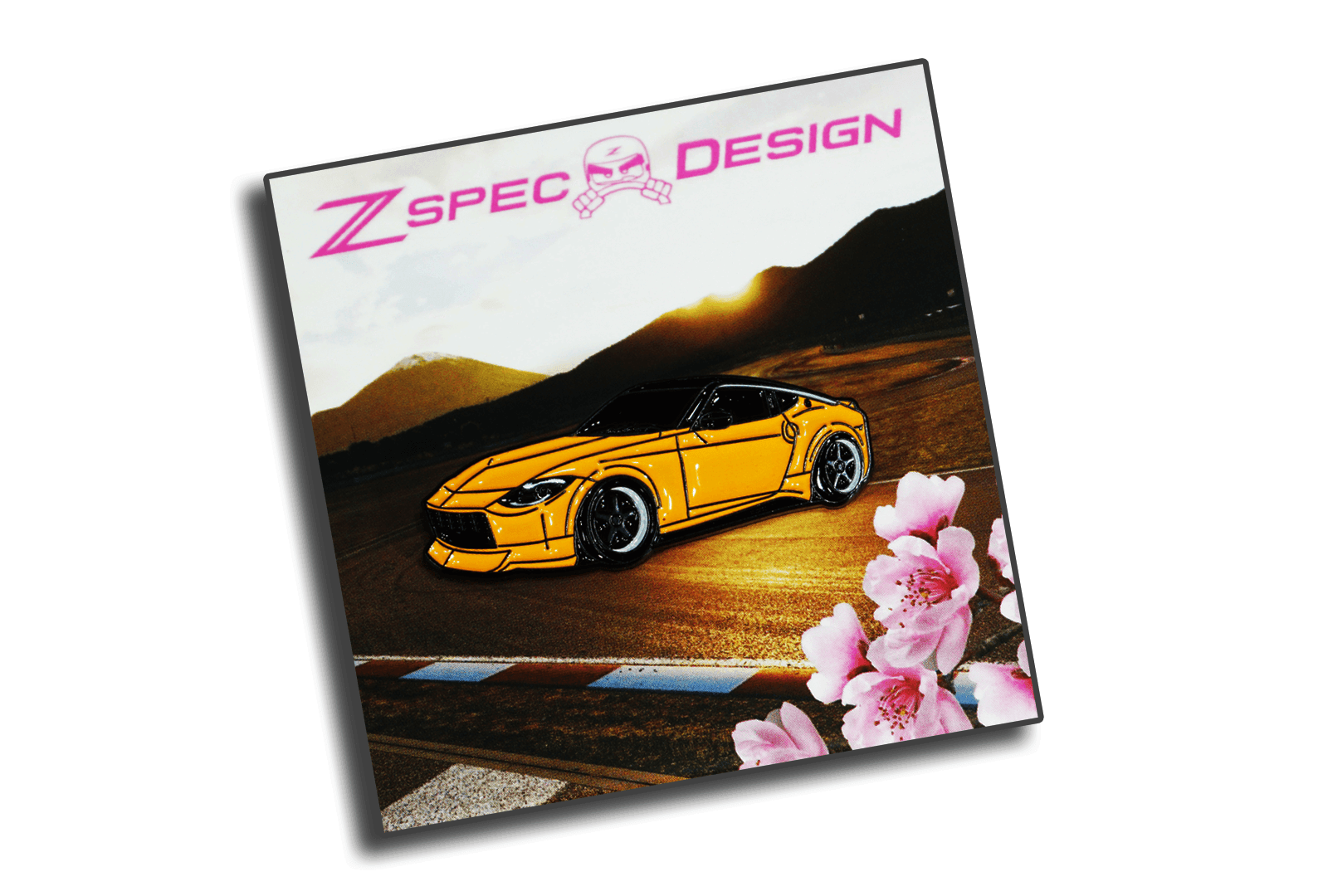Nissan Z (RZ34) Enamel Collector Pin (Multiple Colors) - ZSPEC Design - ZSPEC Design LLC - Collectibles - accessory, bob sharp, bsr, lapel, lifestyle, nissan, nissan pin, pin, race car pin, RZ34, Z - zspecdesign.com