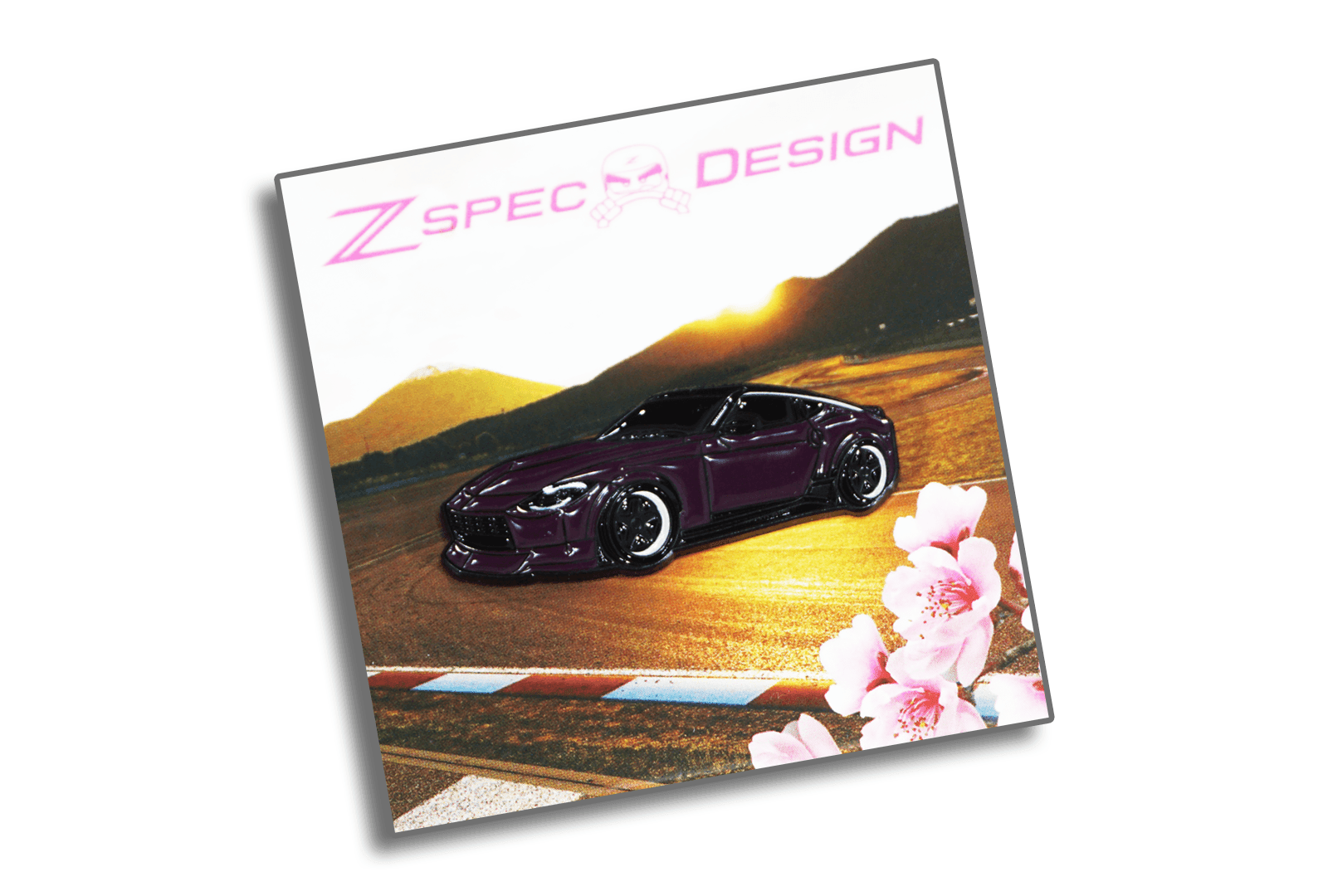 Nissan Z (RZ34) Enamel Collector Pin (Multiple Colors) - ZSPEC Design - ZSPEC Design LLC - Collectibles - accessory, bob sharp, bsr, lapel, lifestyle, nissan, nissan pin, pin, race car pin, RZ34, Z - zspecdesign.com