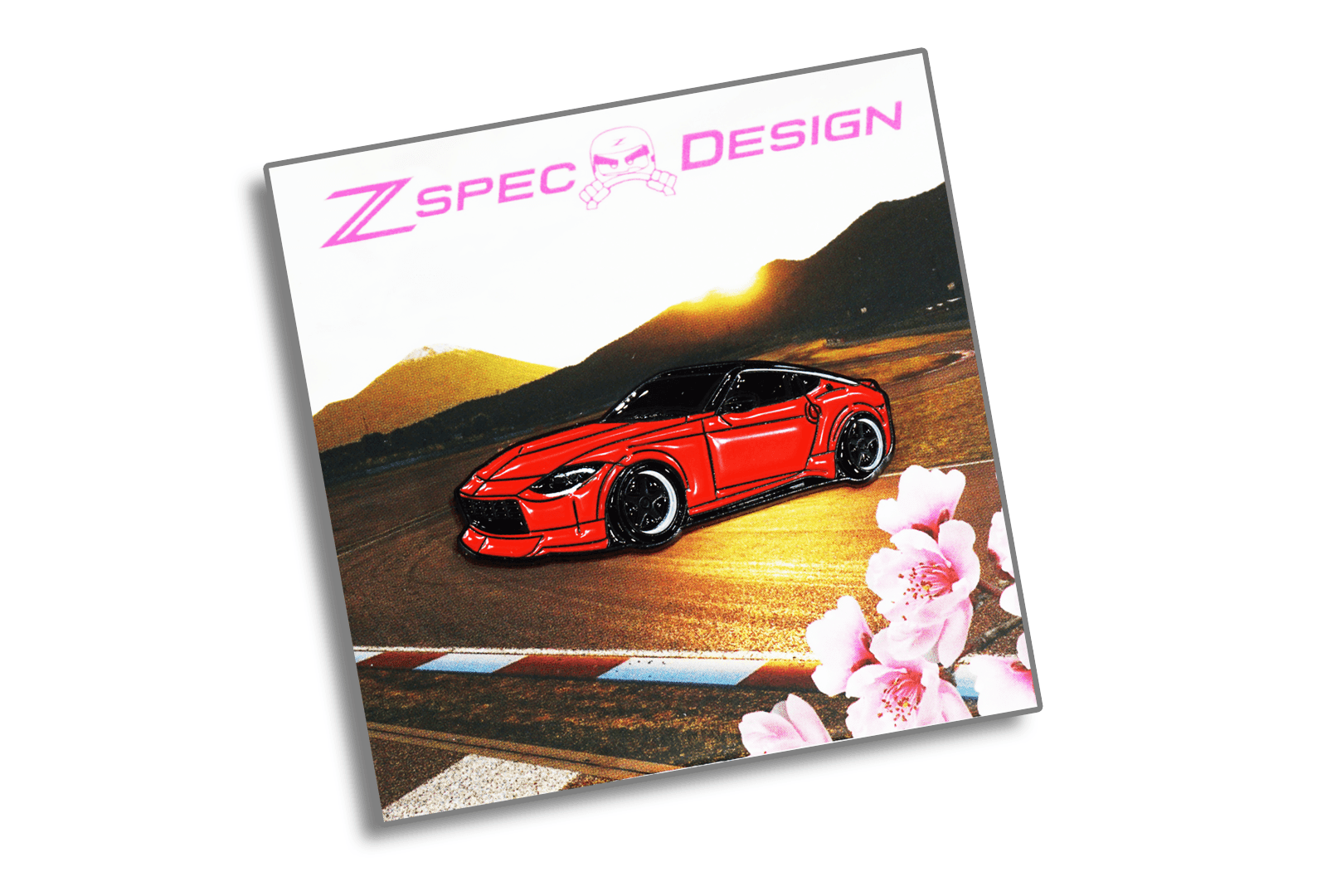 Nissan Z (RZ34) Enamel Collector Pin (Multiple Colors) - ZSPEC Design - ZSPEC Design LLC - Collectibles - accessory, bob sharp, bsr, lapel, lifestyle, nissan, nissan pin, pin, race car pin, RZ34, Z - zspecdesign.com