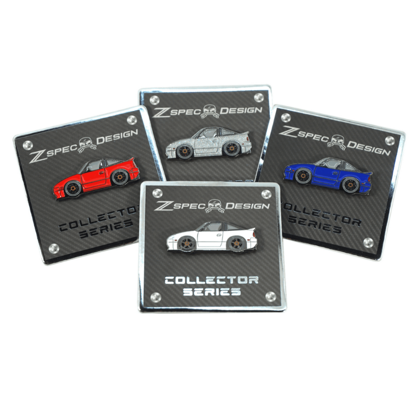 ZSPEC S-Chassis 240SX Tribute Lapel / Hat Pin - ZSPEC Design LLC - Hardware Fasteners - 240sx, accessory, lapel, lifestyle, nissan, nissan pin, pin, Z - zspecdesign.com