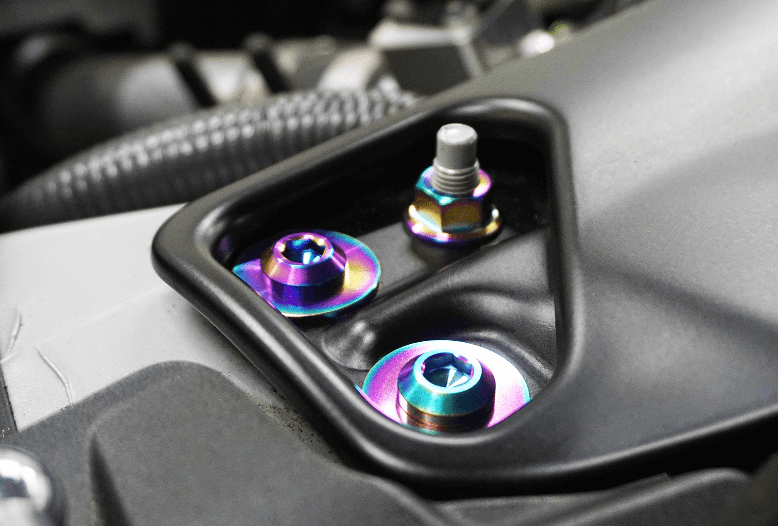 ZSPEC Strut Brace Fasteners for Nissan 370z, M10-1.25 Hardware, Titanium - ZSPEC Design LLC - Hardware Fasteners - 370z, Fastener Kit, m10, nissan, titanium - zspecdesign.com