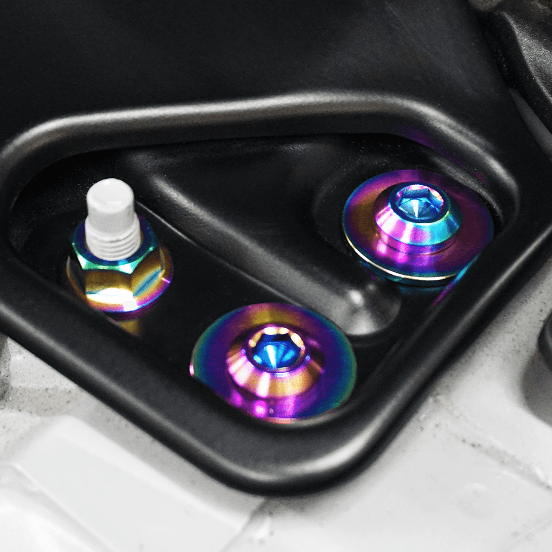 ZSPEC Strut Brace Fasteners for Nissan 370z, M10-1.25 Hardware, Titanium - ZSPEC Design LLC - Hardware Fasteners - 370z, Fastener Kit, m10, nissan, titanium - zspecdesign.com