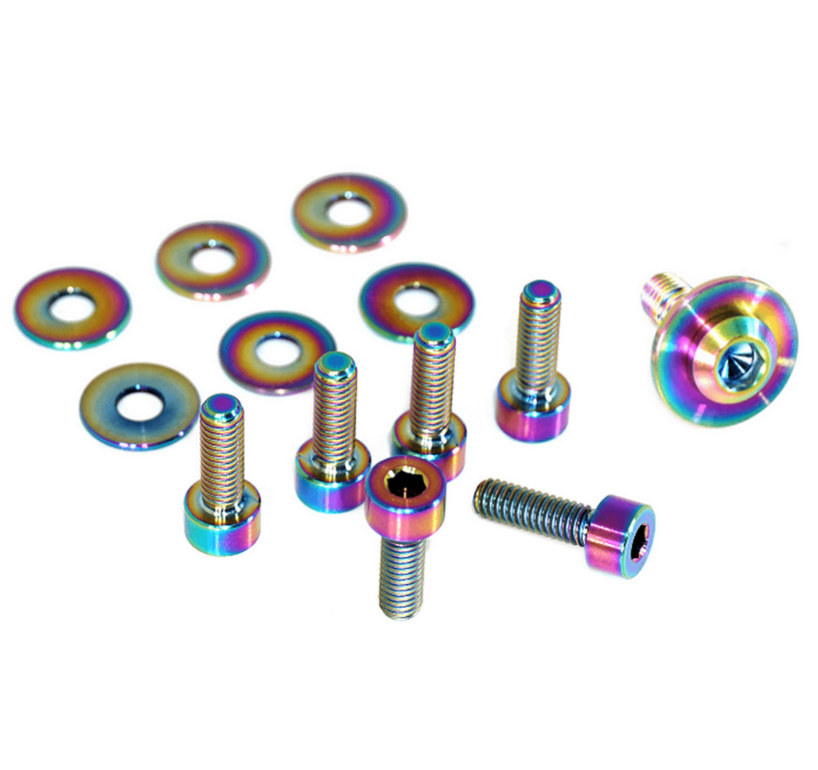 ZSPEC Dress Up Bolts®/Fastener Kit for Toyota Supra MK5 ESC Controller, Titanium - ZSPEC Design LLC - Hardware Fasteners - a90, Fastener Kit, gr, mkv, supra, titanium, toyota - zspecdesign.com