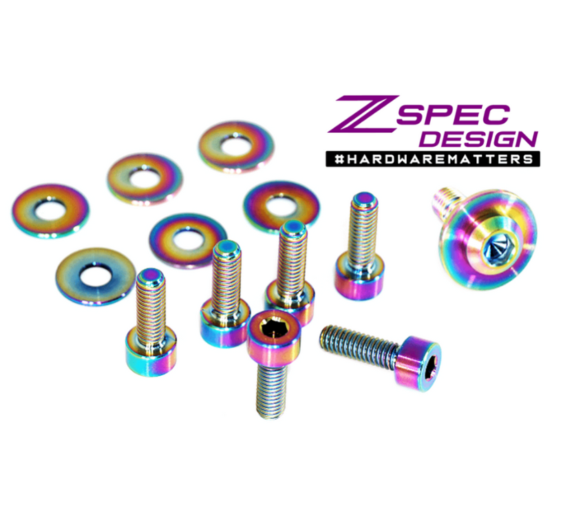 ZSPEC Dress Up Bolts®/Fastener Kit for Toyota Supra MK5 ESC Controller, Titanium - ZSPEC Design LLC - Hardware Fasteners - a90, Fastener Kit, gr, mkv, supra, titanium, toyota - zspecdesign.com