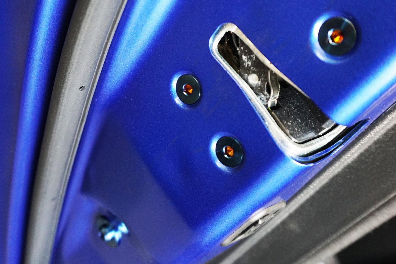 ZSPEC Dress Up Bolts® Door-Jam Area Fastener Kit for the Civic FK8 Type R, Titanium - ZSPEC Design LLC - Hardware Fasteners - civic, door jam, Fastener Kit, honda, si, type r - zspecdesign.com