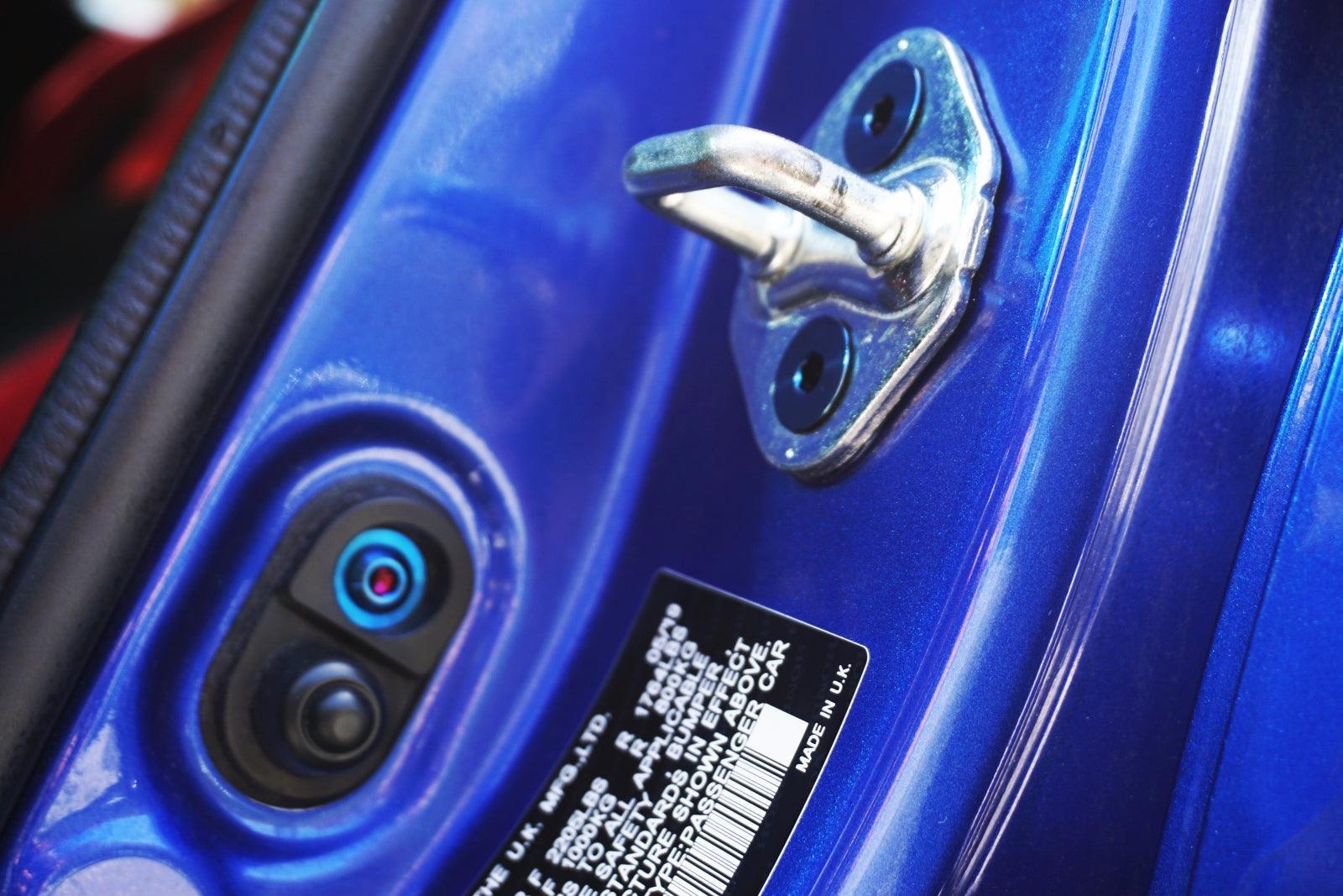 ZSPEC Dress Up Bolts® Door-Jam Area Fastener Kit for the Civic FK8 Type R, Titanium - ZSPEC Design LLC - Hardware Fasteners - civic, door jam, Fastener Kit, honda, si, type r - zspecdesign.com