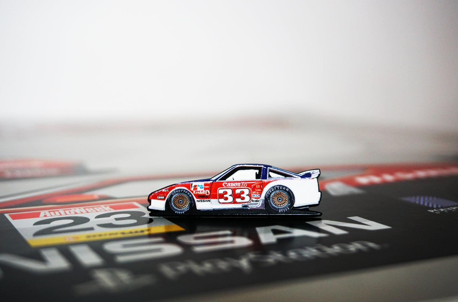 Nissan 300zx Z31 BSR Newman Race Car Collector Lapel/Hat Pin - ZSPEC Design LLC - Hardware Fasteners - accessory, bob sharp, bsr, lapel, lifestyle, nissan, nissan pin, pin, race car pin, Z - zspecdesign.com