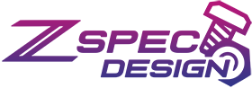 ZSPEC Design Logo - the premier dress up hardware (bolts/nuts/fasteners) and accessories brand - since 2008