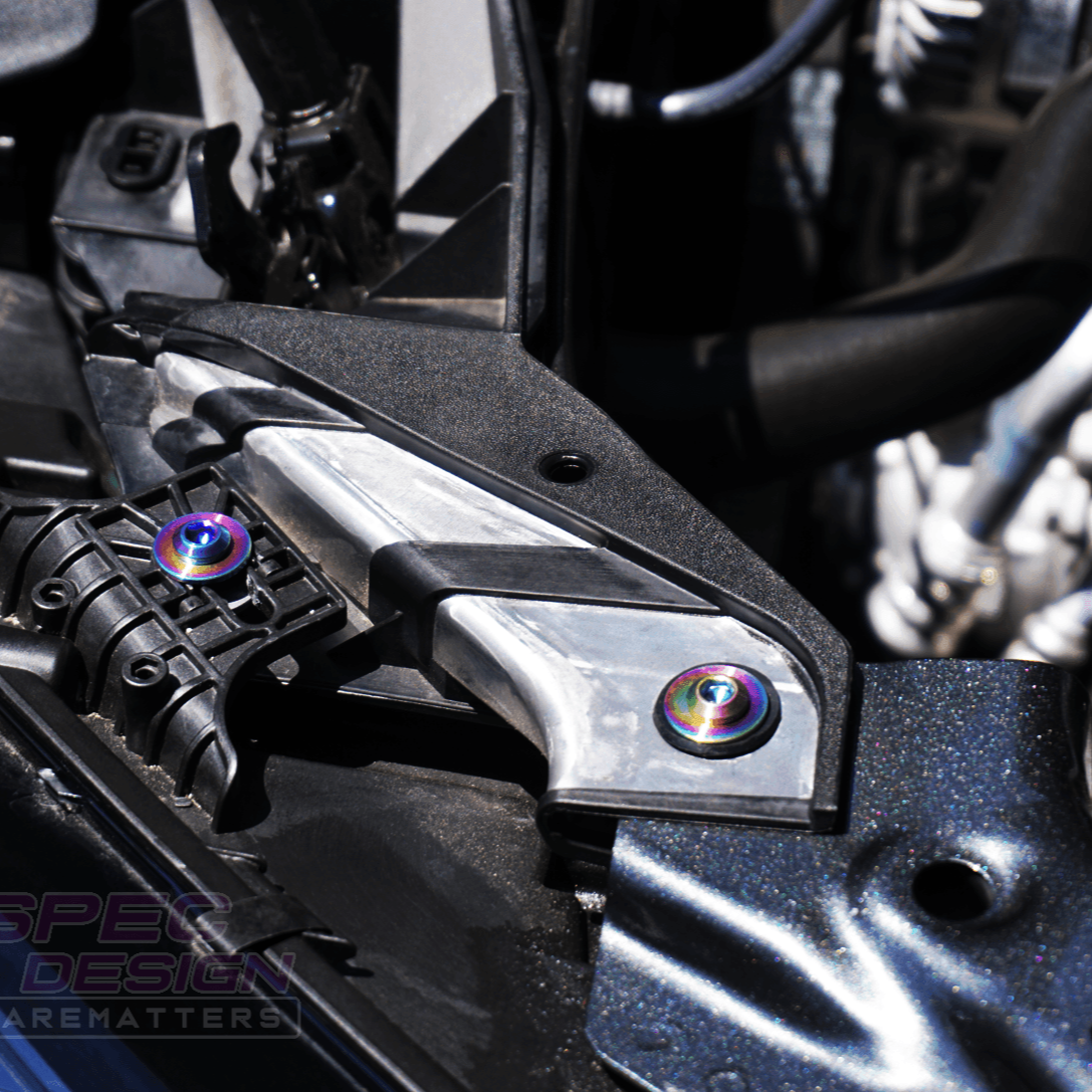 ZSPEC "Stage 2" Dress Up Bolts® Fastener Kit for Audi A5 B9, Titanium - ZSPEC Design LLC - Hardware Fasteners - a5, audi, Fastener Kit, s5, stage 2 - zspecdesign.com